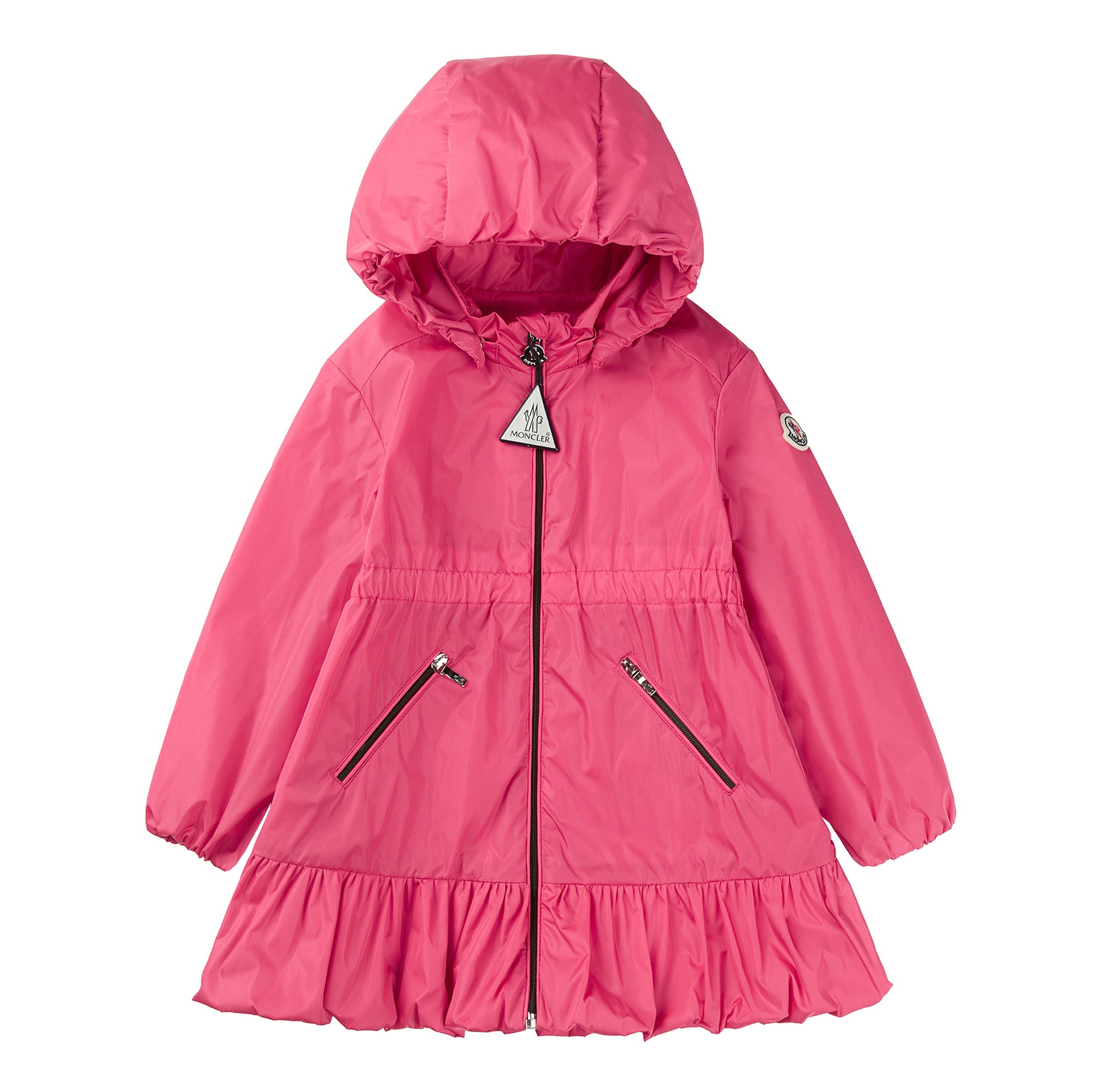 Baby Girls Pink Hooded Jacket