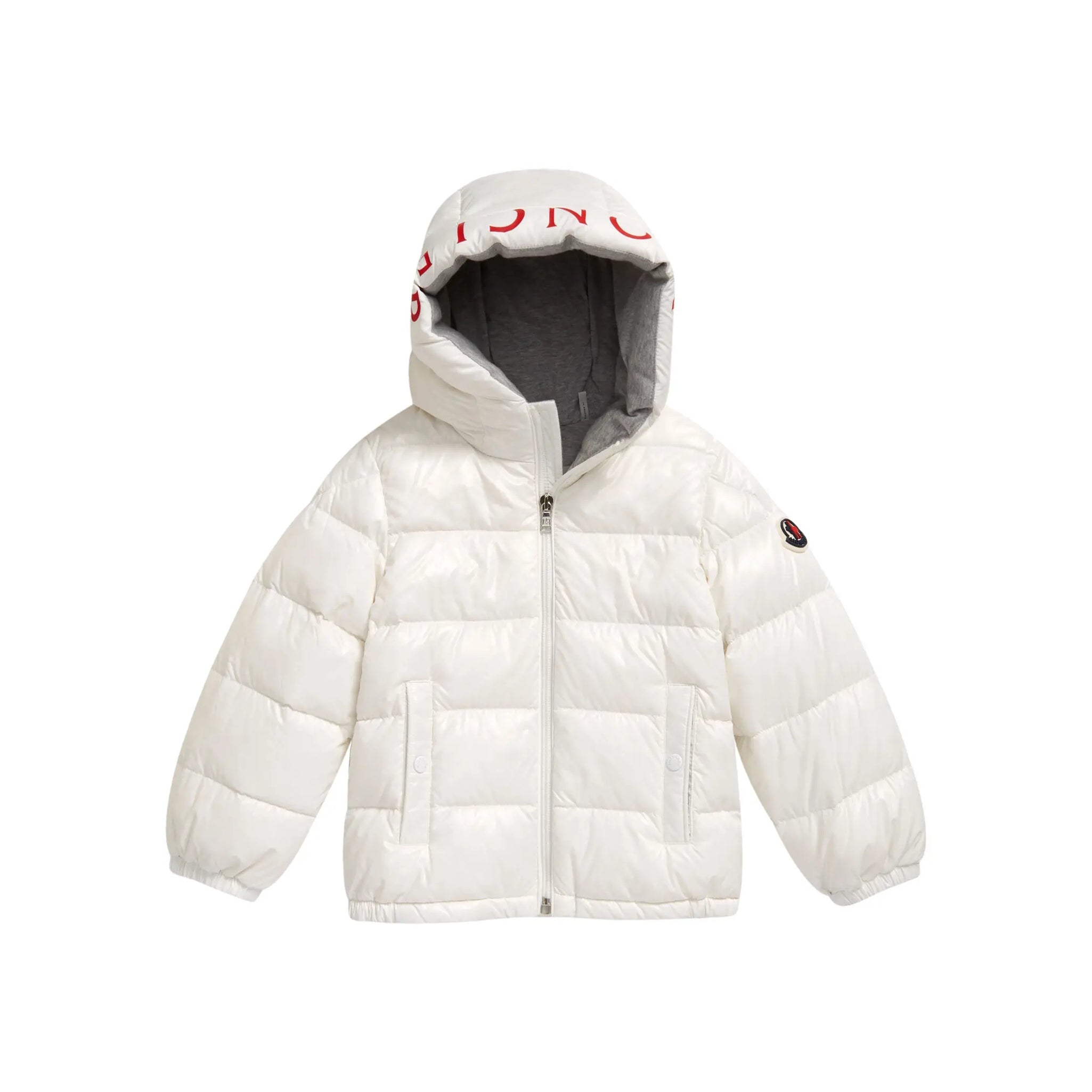 Baby Girls White "SALZMAN" Padded Down Jacket