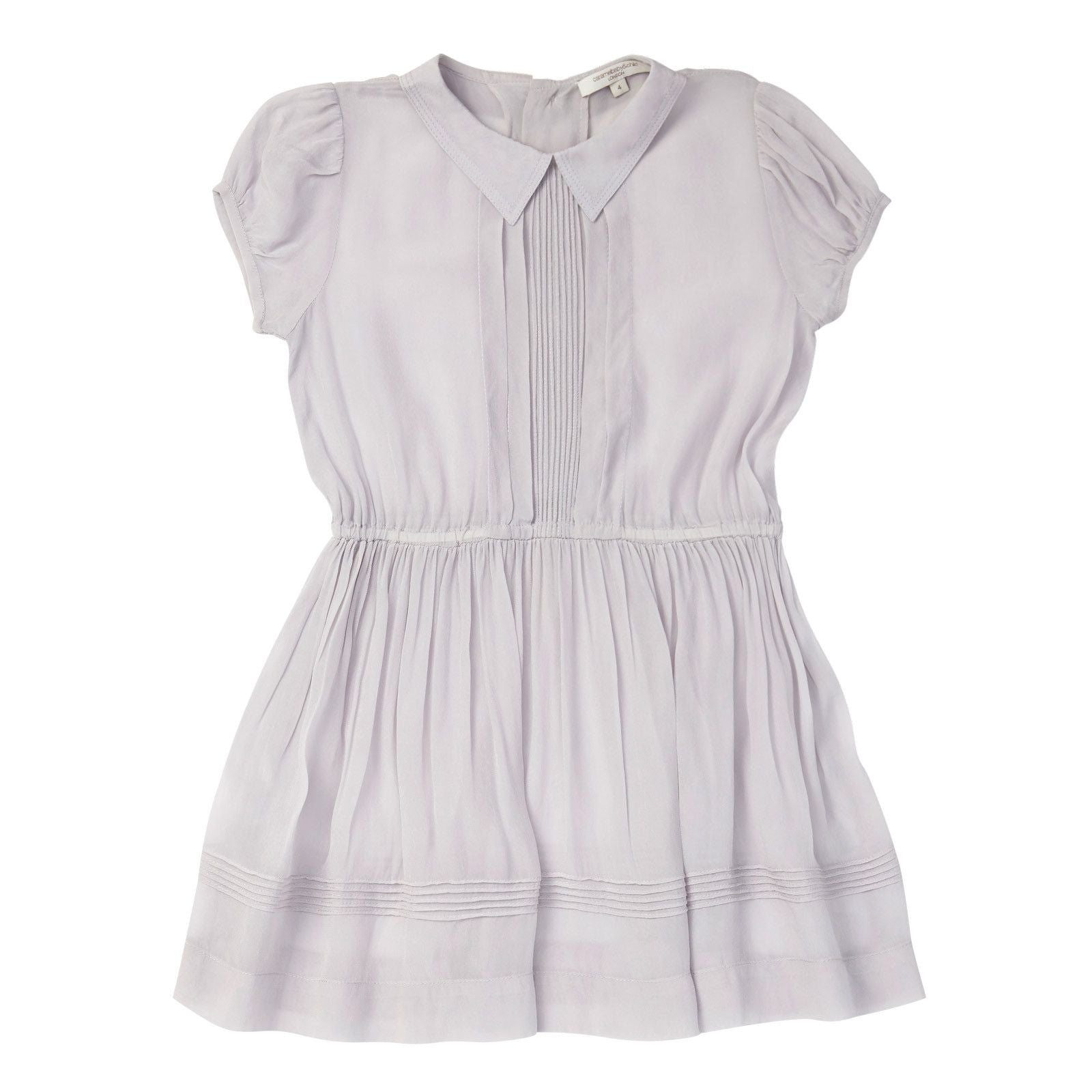 Girls Light Grey Tight Waist Jersey Dress - CÉMAROSE | Children's Fashion Store