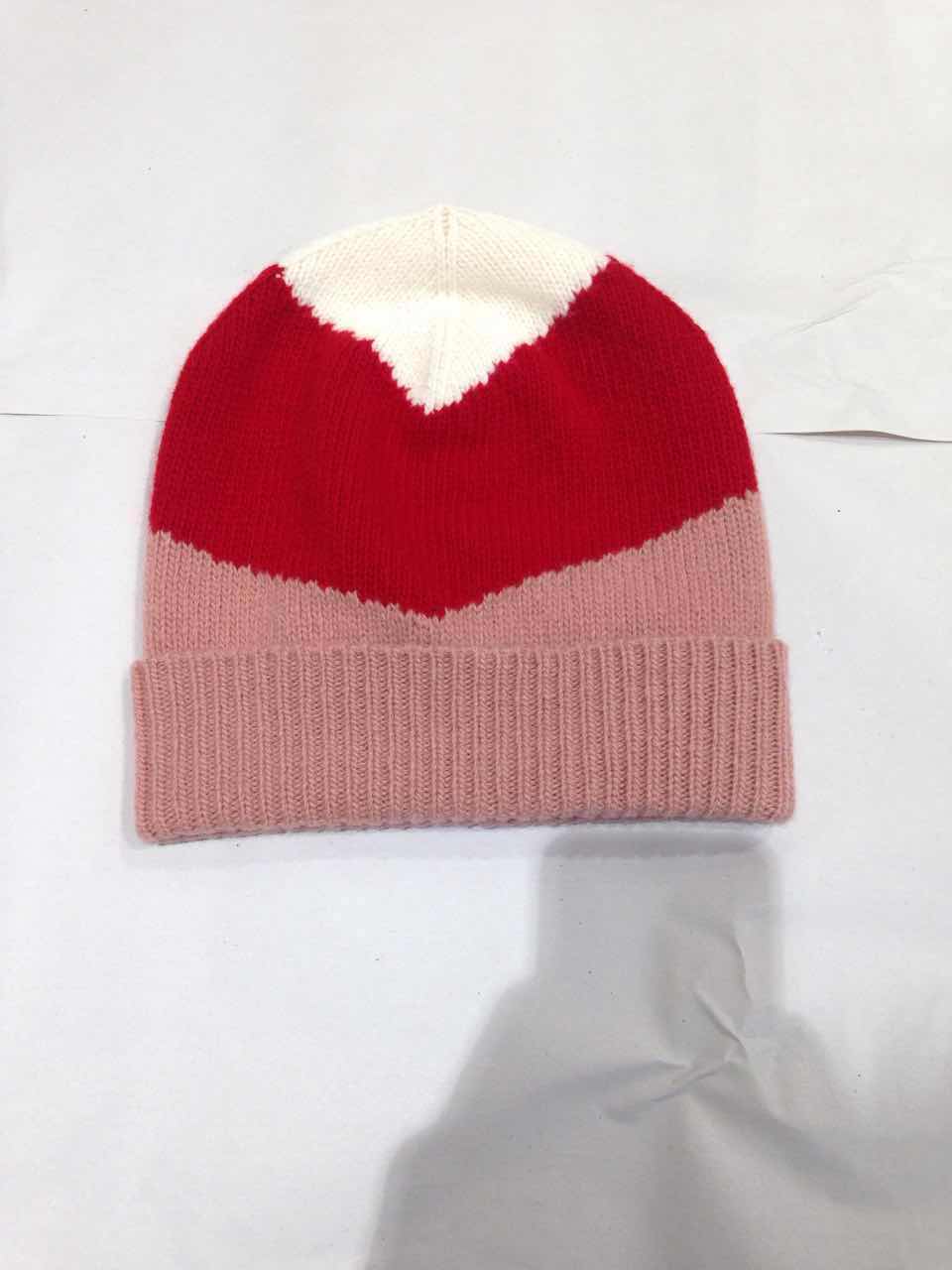 Girls Rose Pink Wool Hat