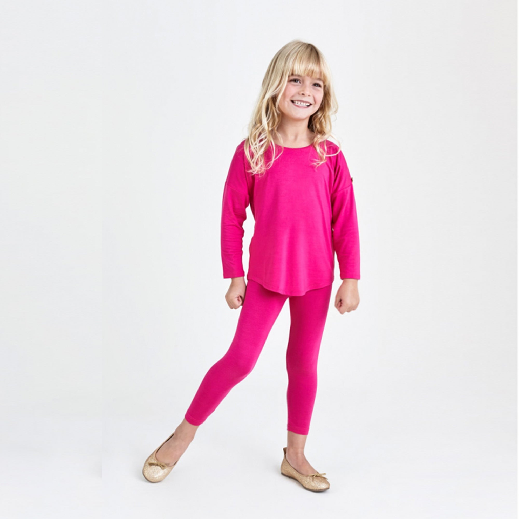 Girls Blush Leggings