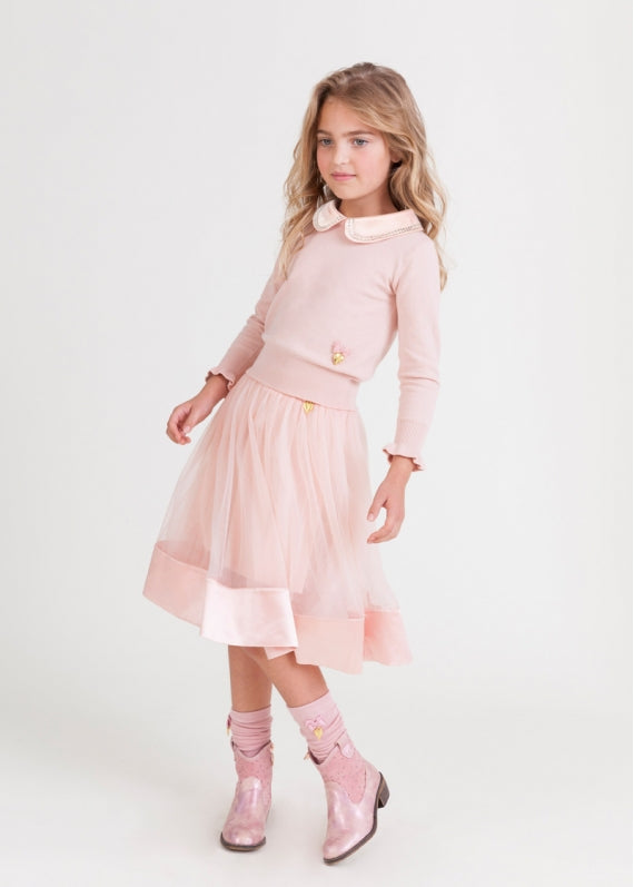 Girls Rose Pink Skirt