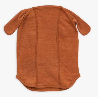 Baby Brown Organic Merino Wool Panda Balaklava