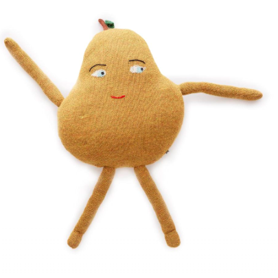 Baby Mustard Baby Alpaca Pear Pillow