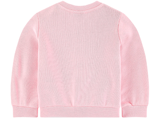 Baby Girls Light Pink Cotton Sweatshirt
