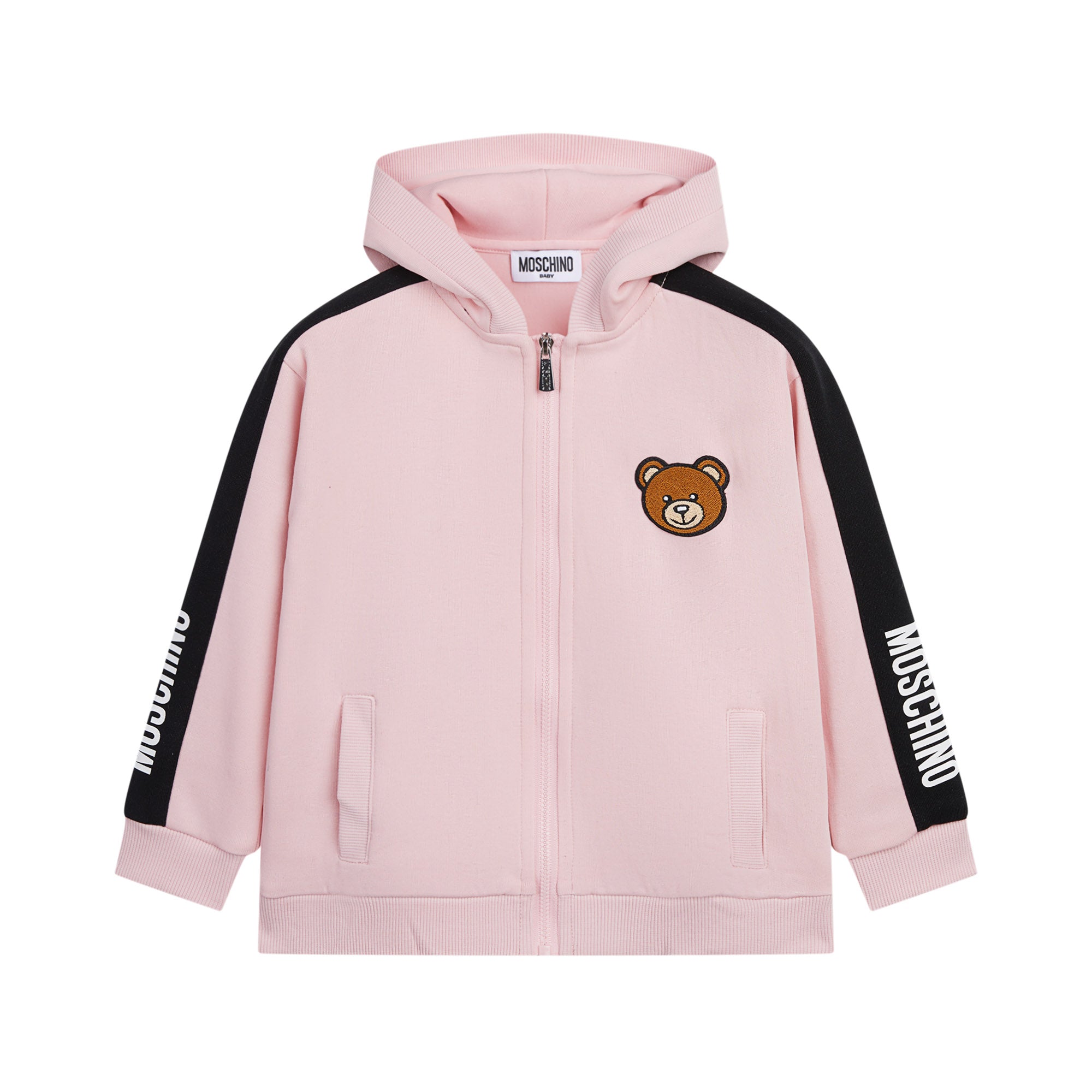 Baby Girls Pink Zip-Up Top