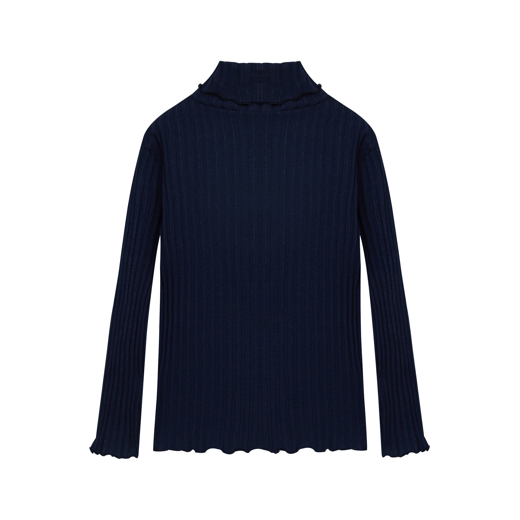 Girls Blue Cotton Sweater