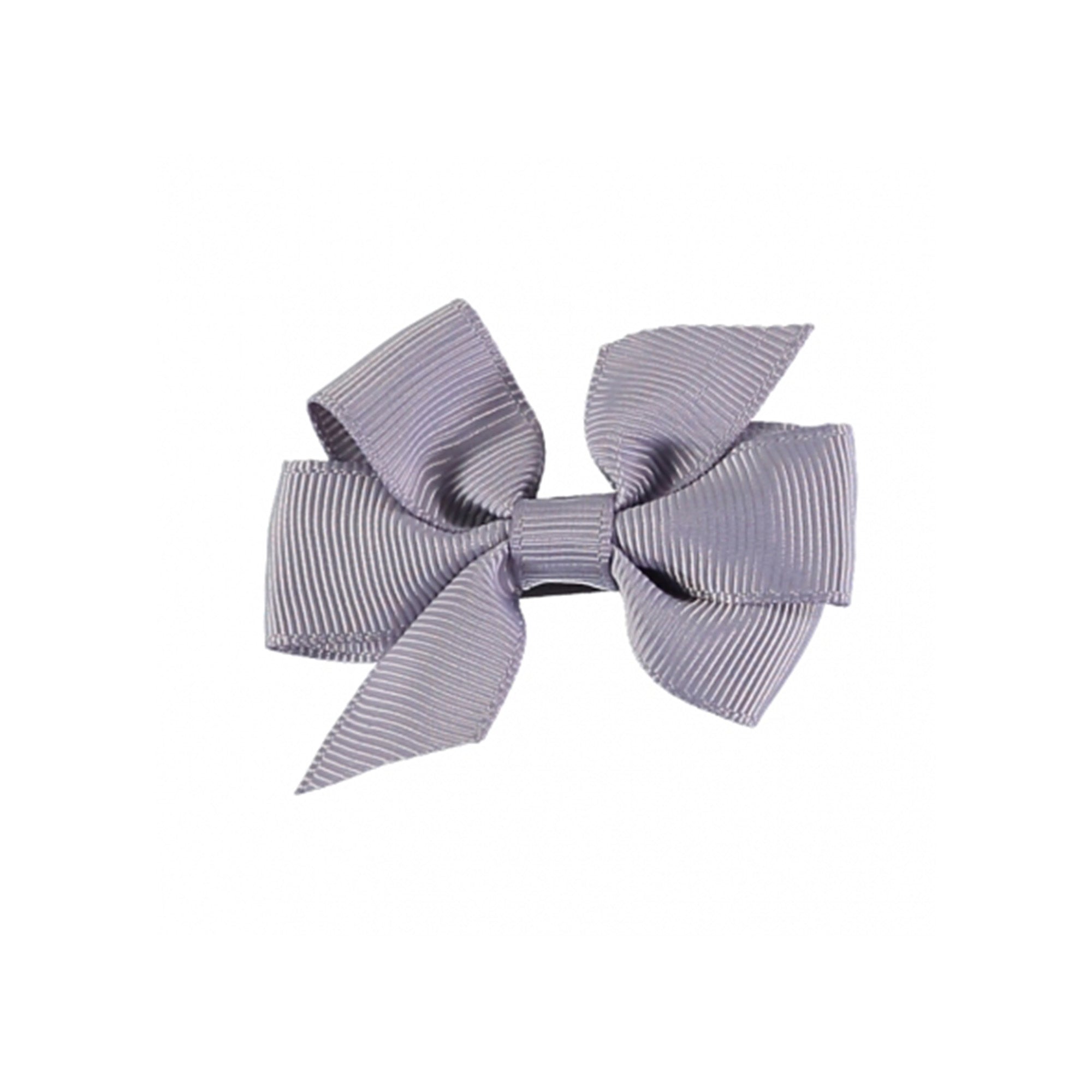 Girls Dusty Lavender Grosgrain Hair Clip