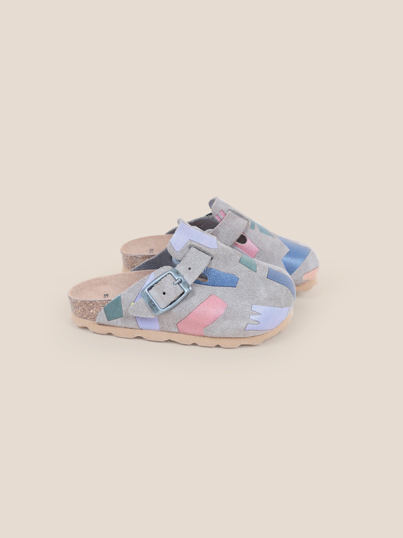 Girls Midnight Navy Shadows Sandals
