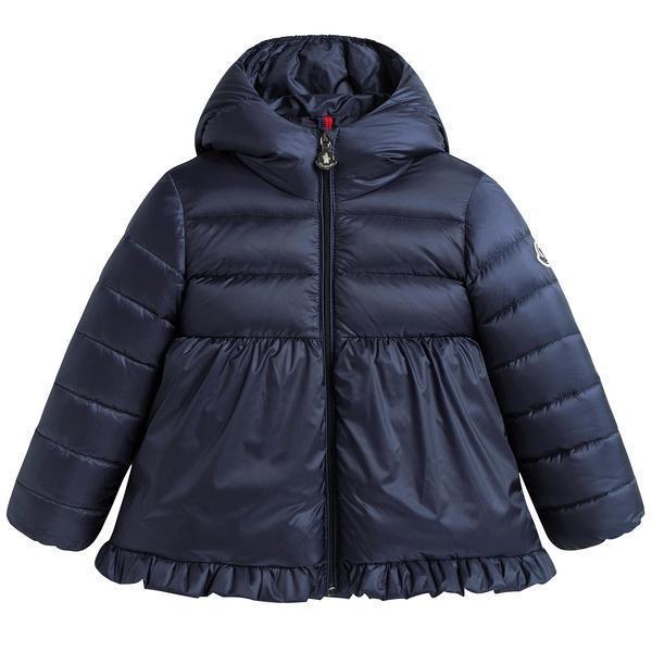 Baby Girls Blue "ODILE" Padded Down Coat