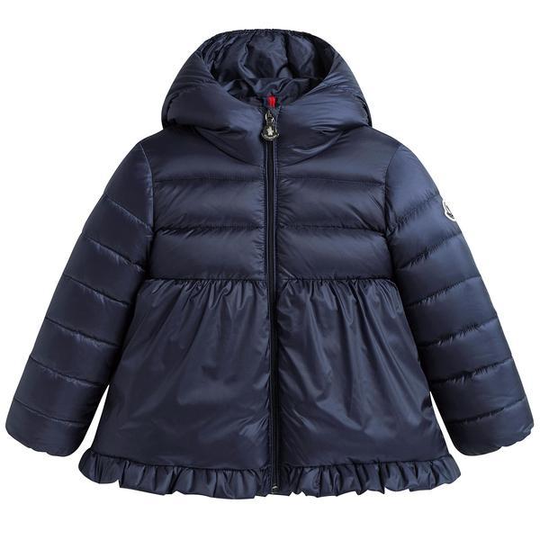 Baby Girls Blue "ODILE" Padded Down Coat