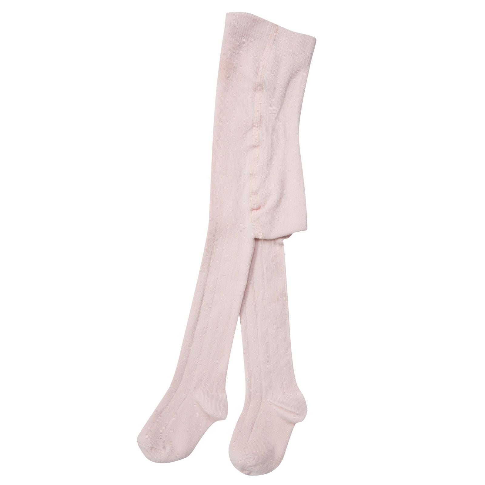 Baby Girls Pink Diamante Logo Cotton Tights - CÉMAROSE | Children's Fashion Store - 2
