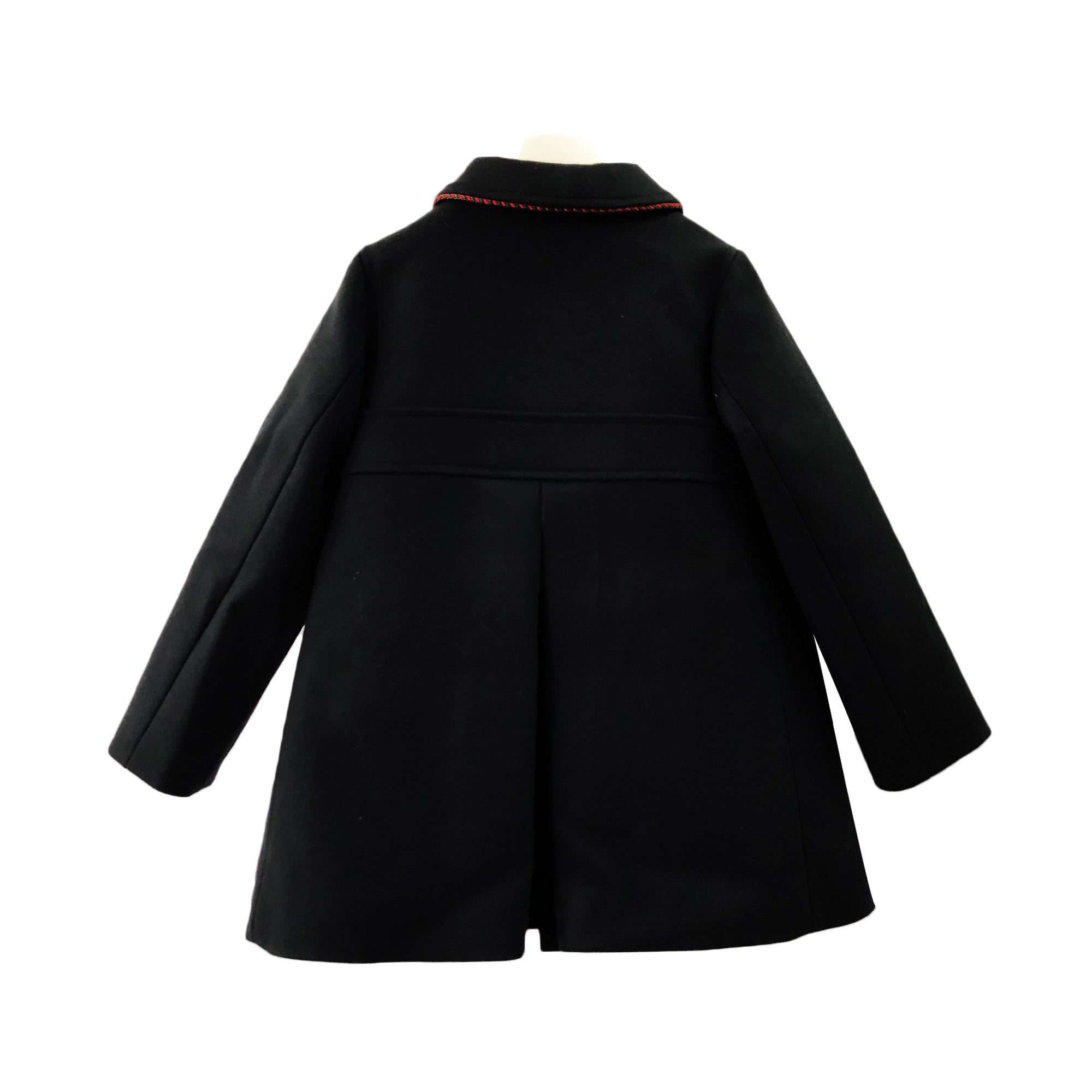 Baby Girls Ink Wool Coat