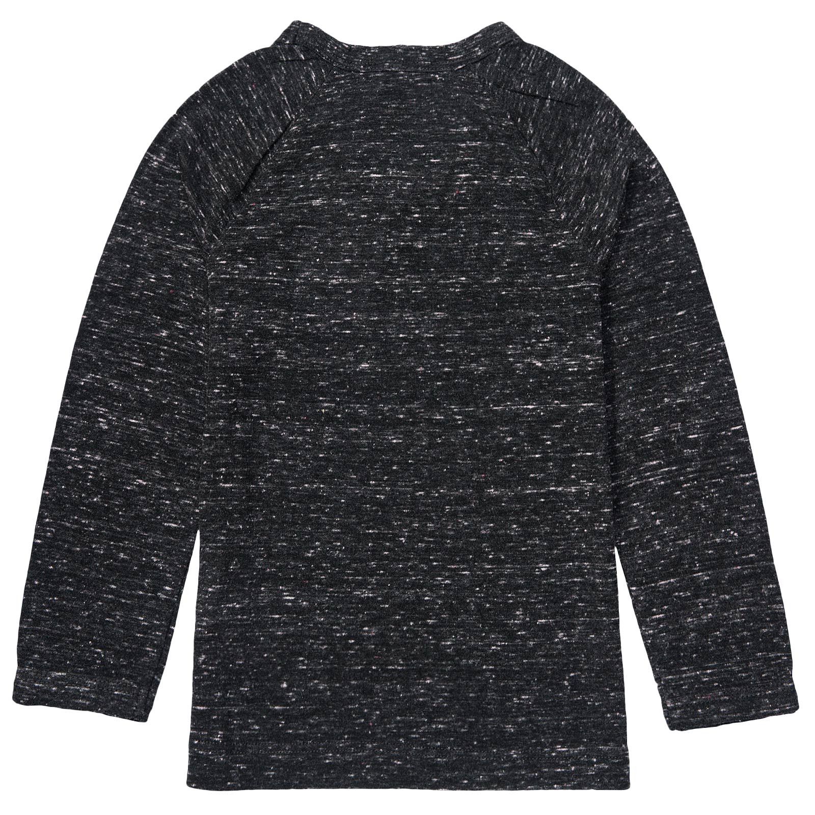 Boys Black T-Shirt With The Hipster Dam Logo - CÉMAROSE | Children's Fashion Store - 2