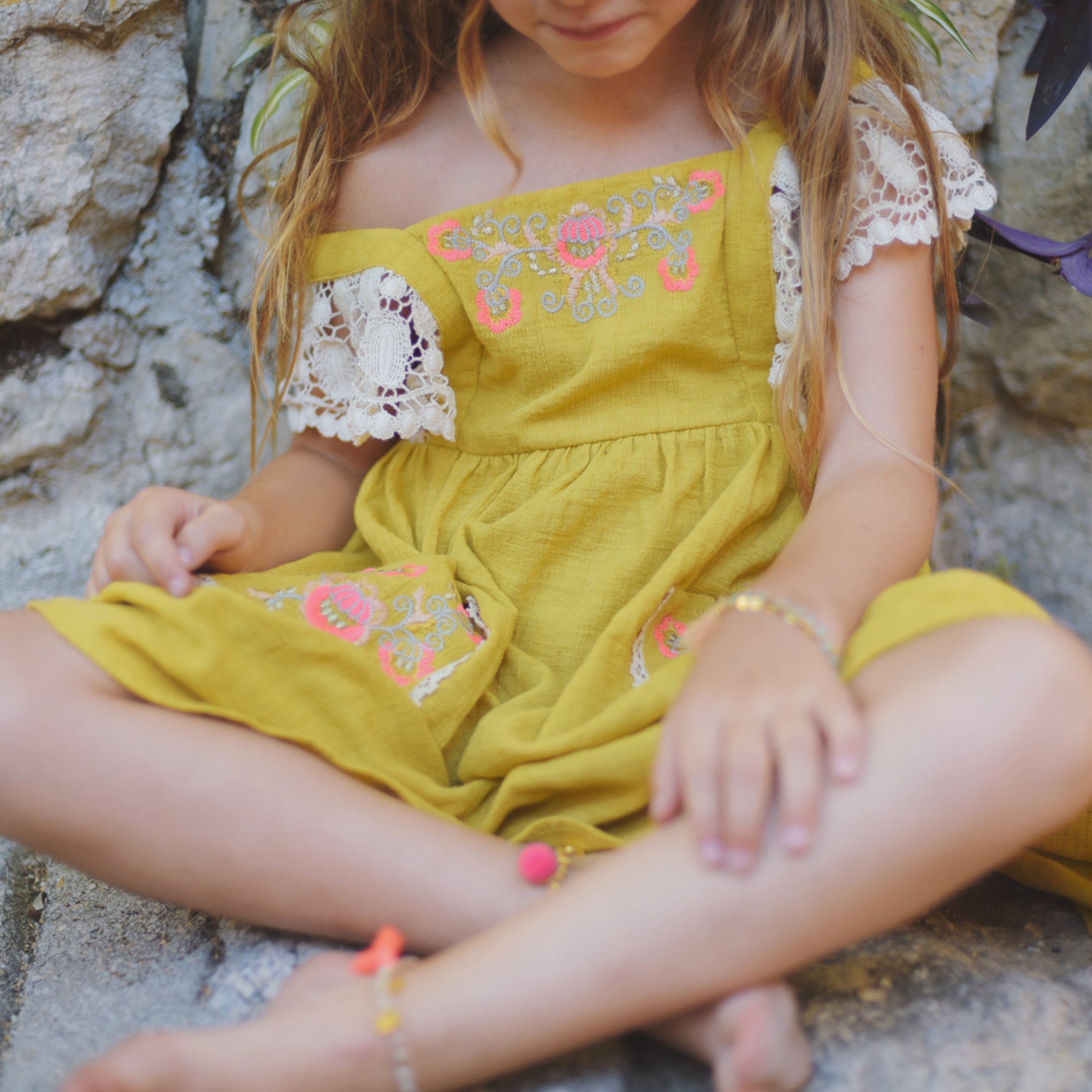 Girls Safran "Akriti" Dress
