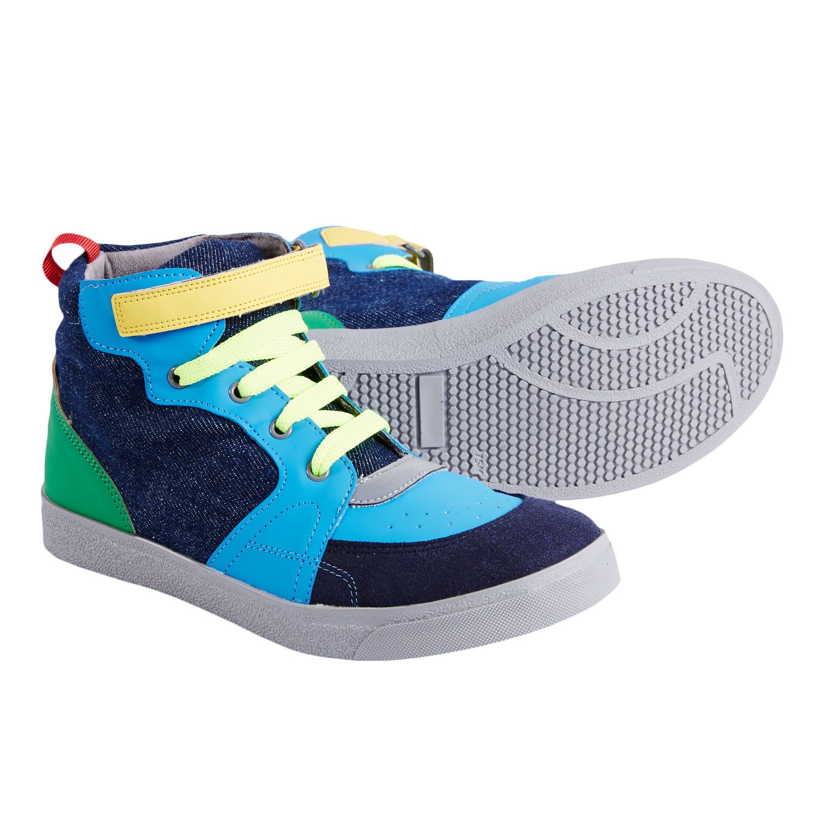 Pop Boys Multicolor High-Top Trainers - CÉMAROSE | Children's Fashion Store - 2