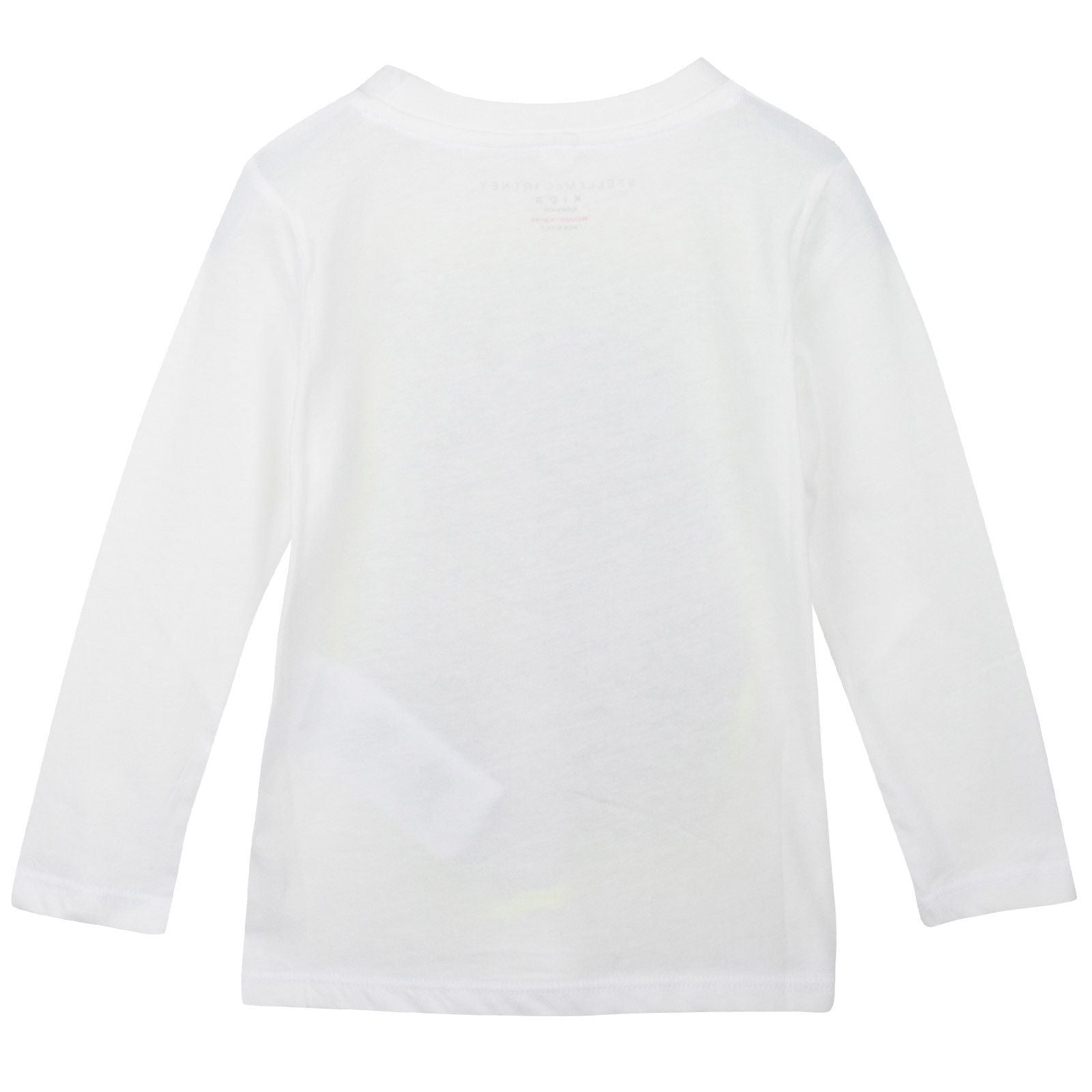 Barley Boys White Long Sleeve Cotton T-Shirt With A Leopard Print - CÉMAROSE | Children's Fashion Store - 2