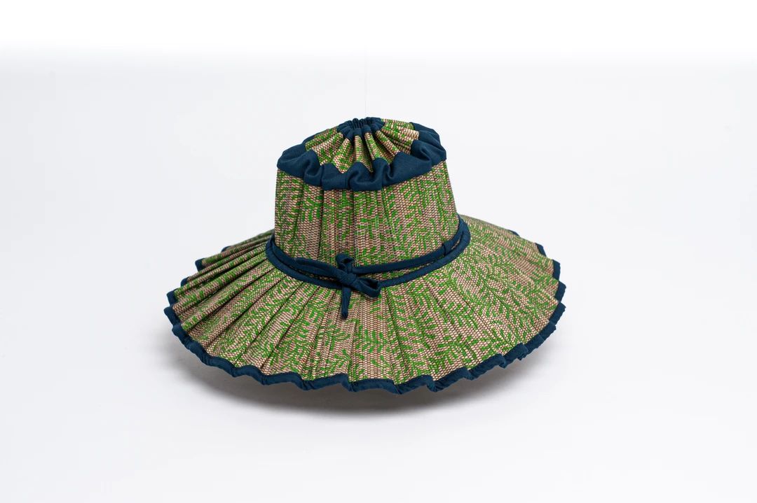 Girls Green Botany Capri Hat