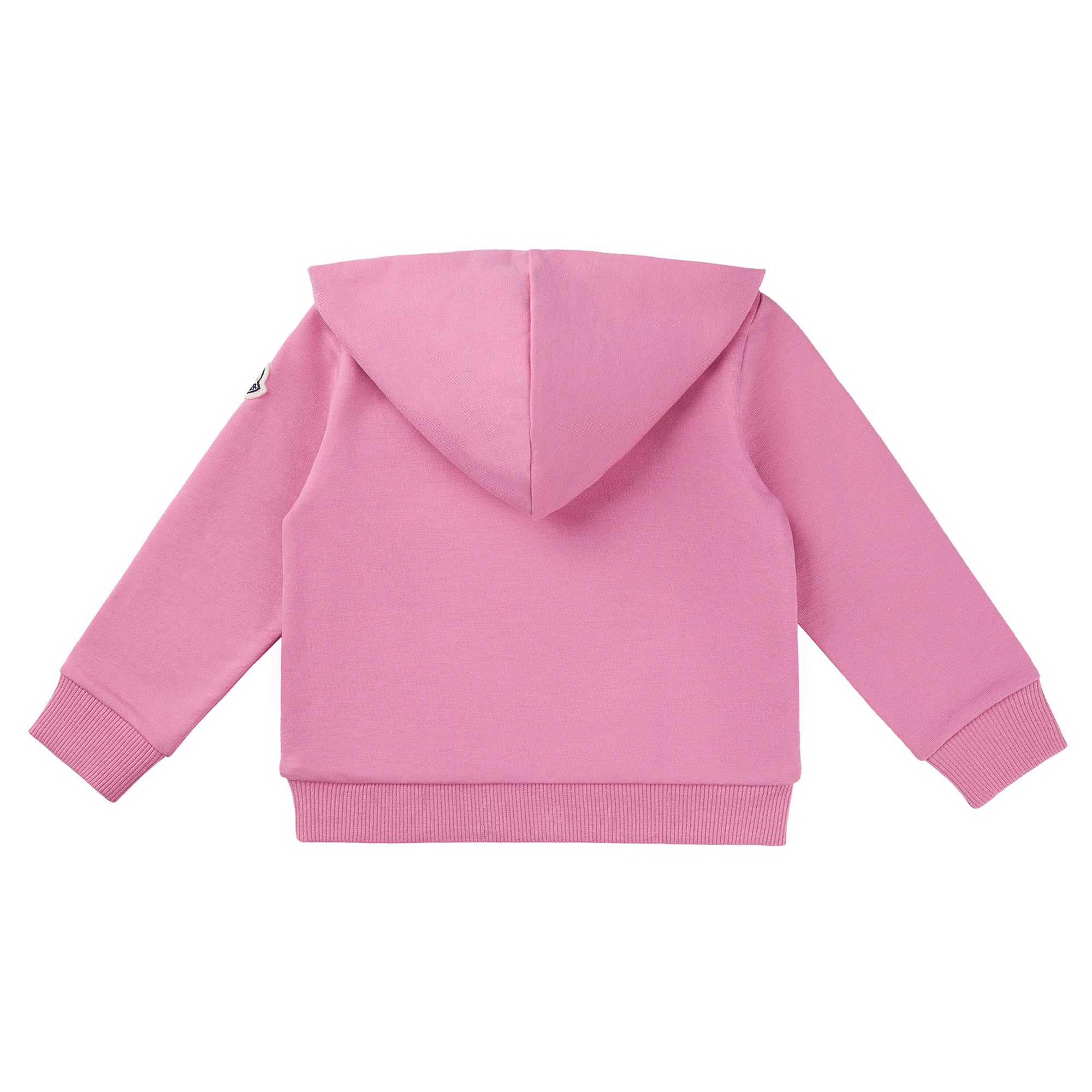 Baby Girls Pink Logo Cotton Sweatshirt