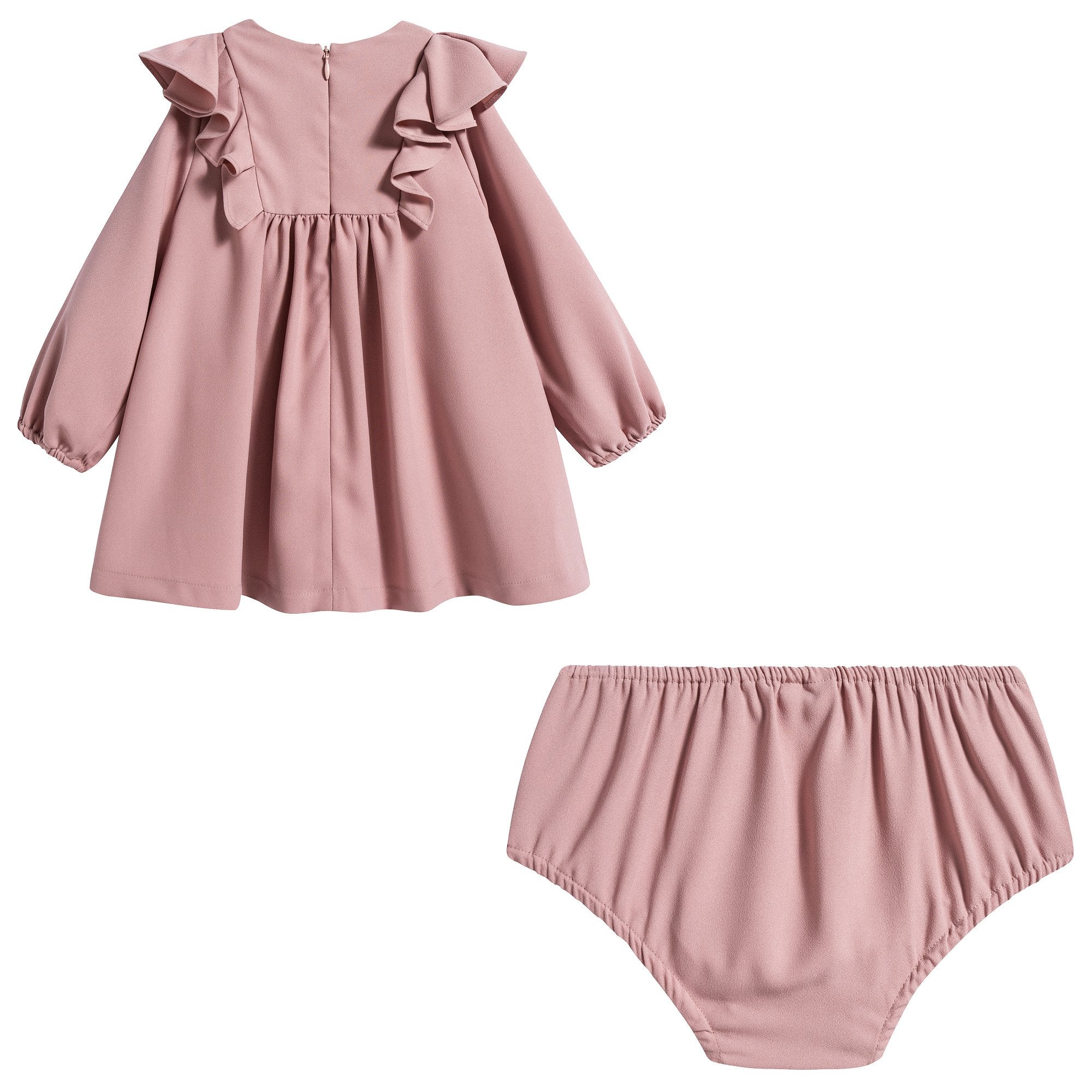 Baby Girls Antique Pink Dress