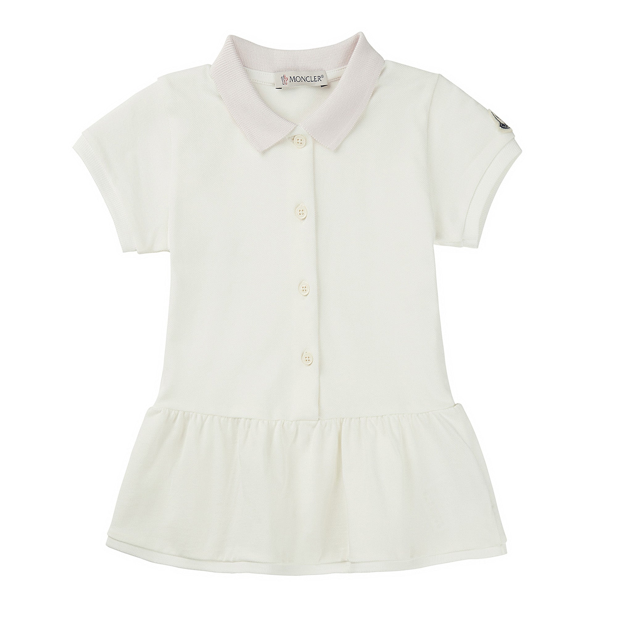 Baby Girls White Cotton Set