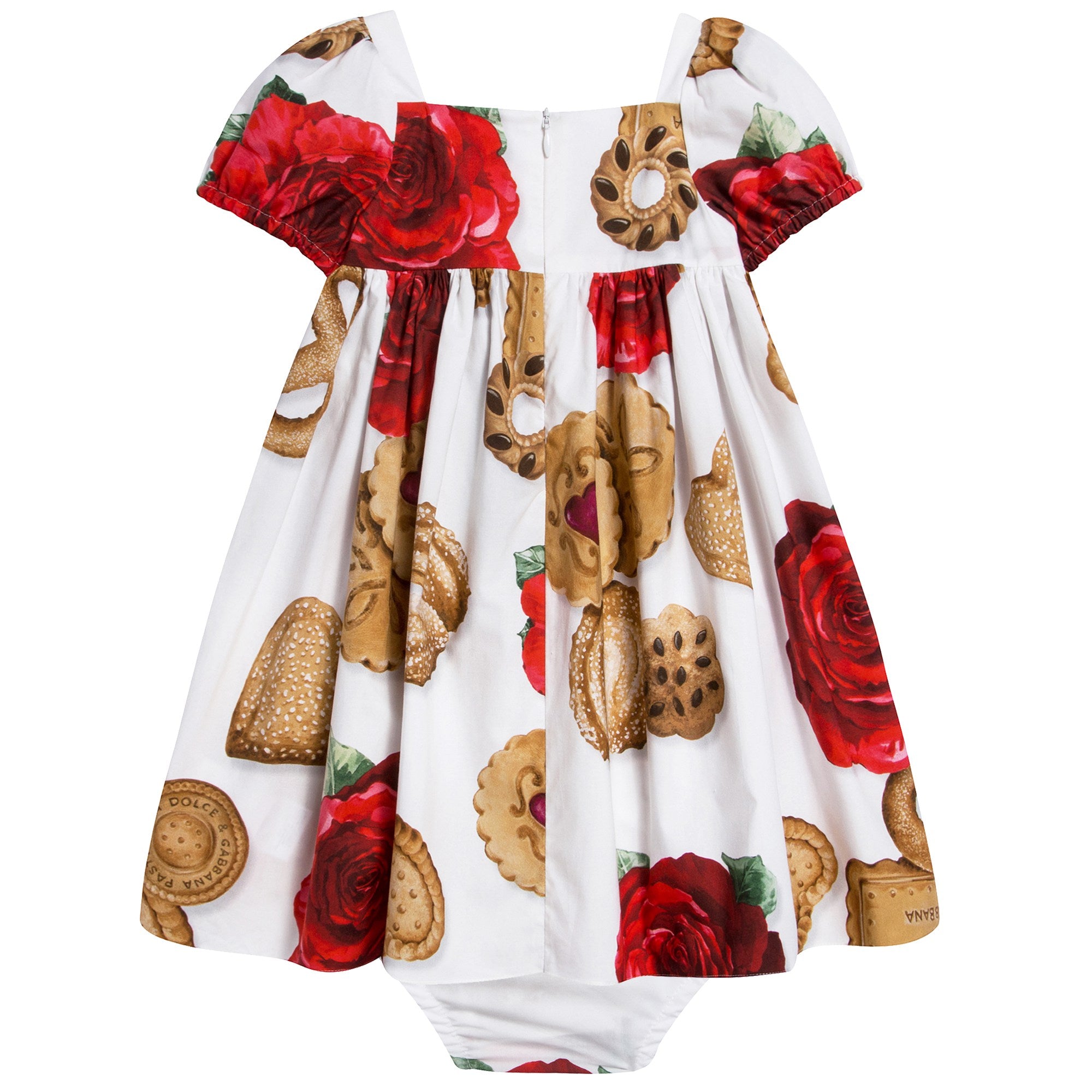 Baby Girls Biscotti Rose Dress Set