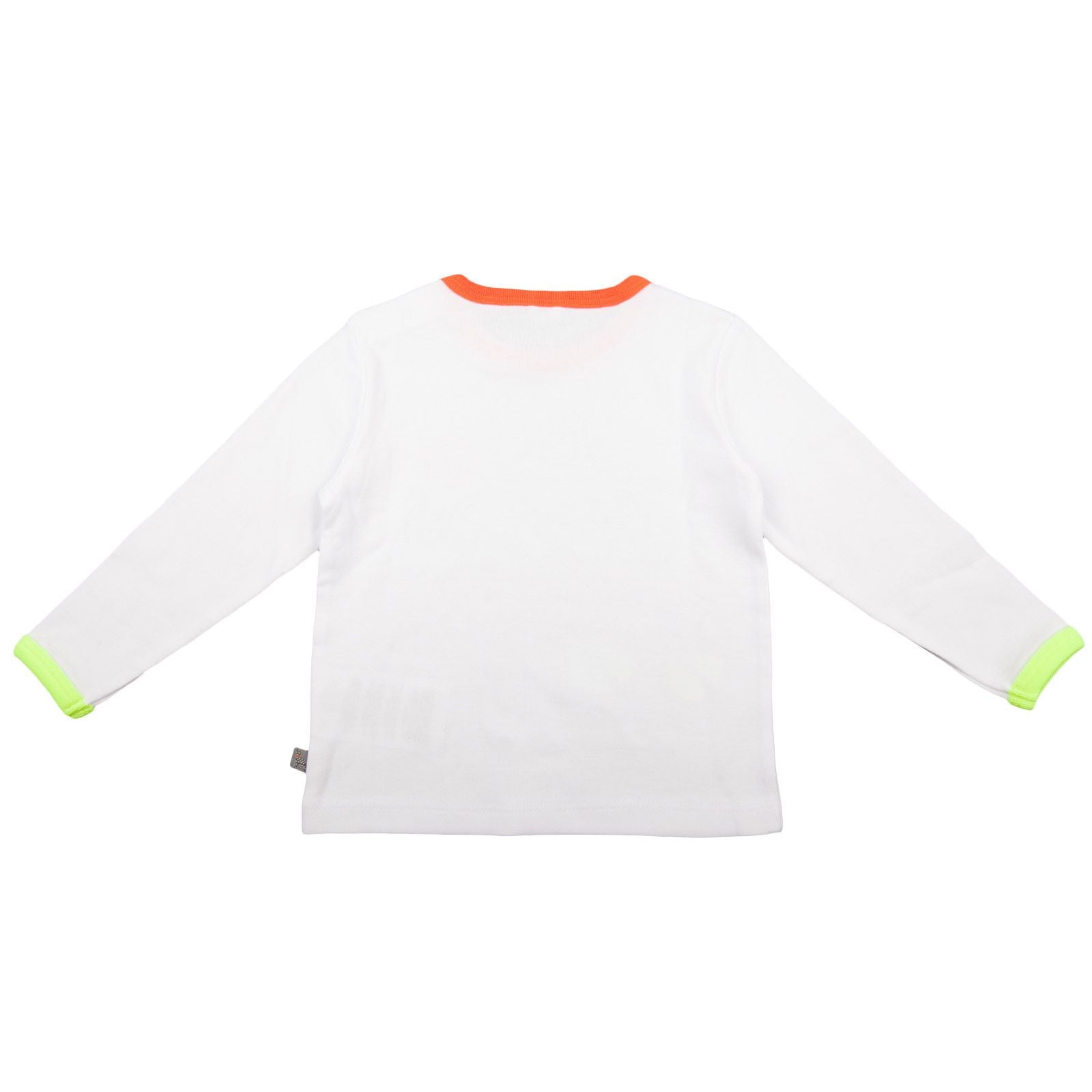 Sandy Baby White Leopard Printed Organic Cotton Jersey T-Shirt - CÉMAROSE | Children's Fashion Store - 2