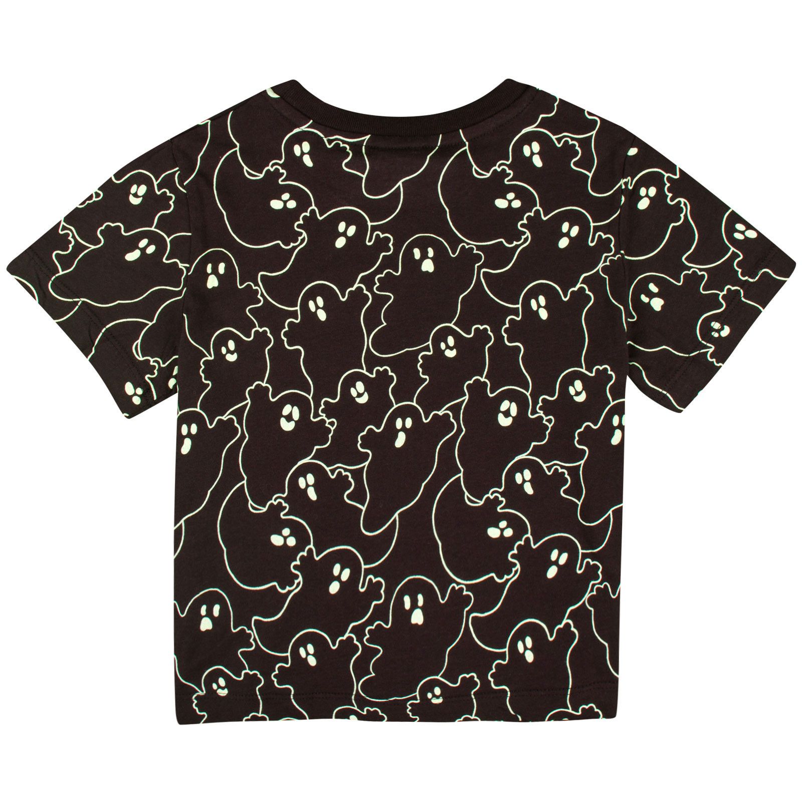Arlo Boys Black Glow-In-The Dark Cotton T-Shirt - CÉMAROSE | Children's Fashion Store - 2