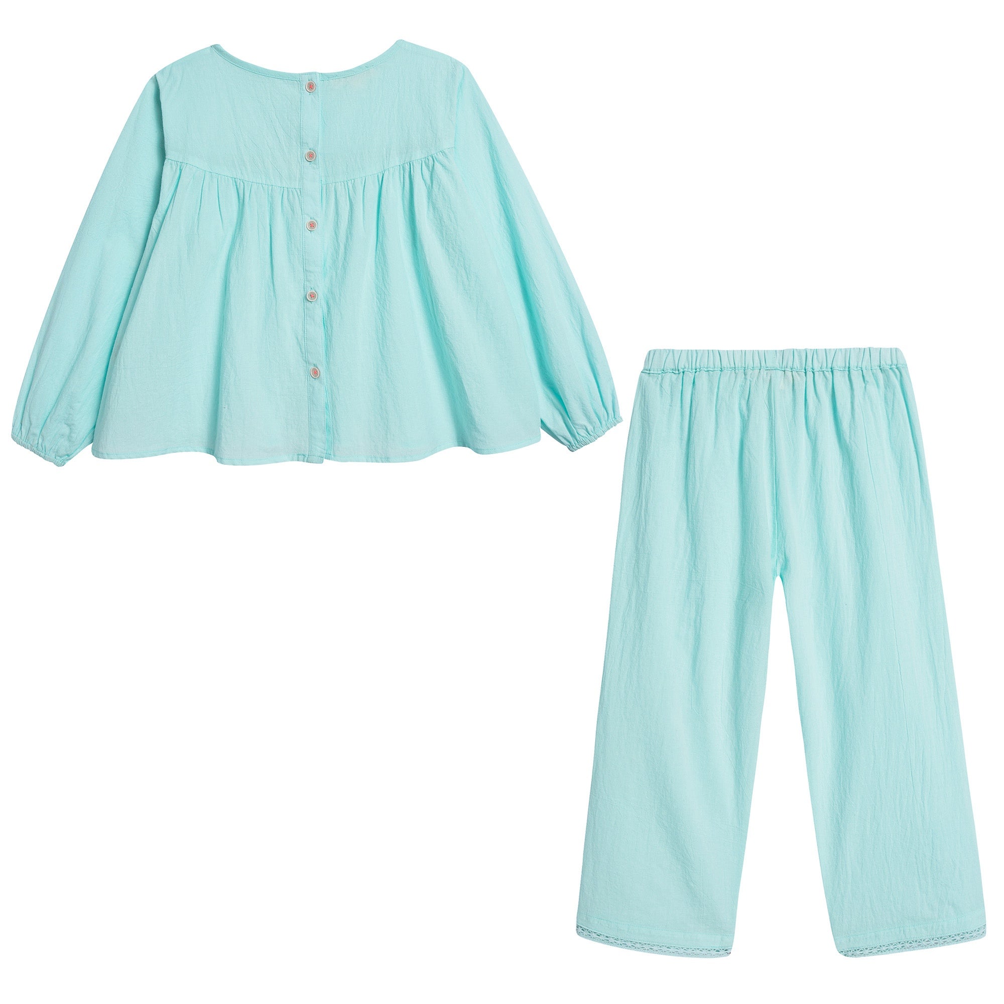 Girls Turquoise "Midnight" Pyjama