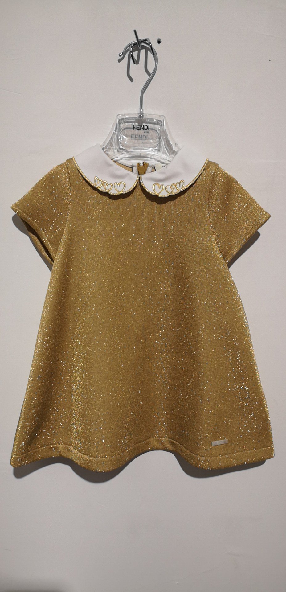 Baby Girls Gold Dress