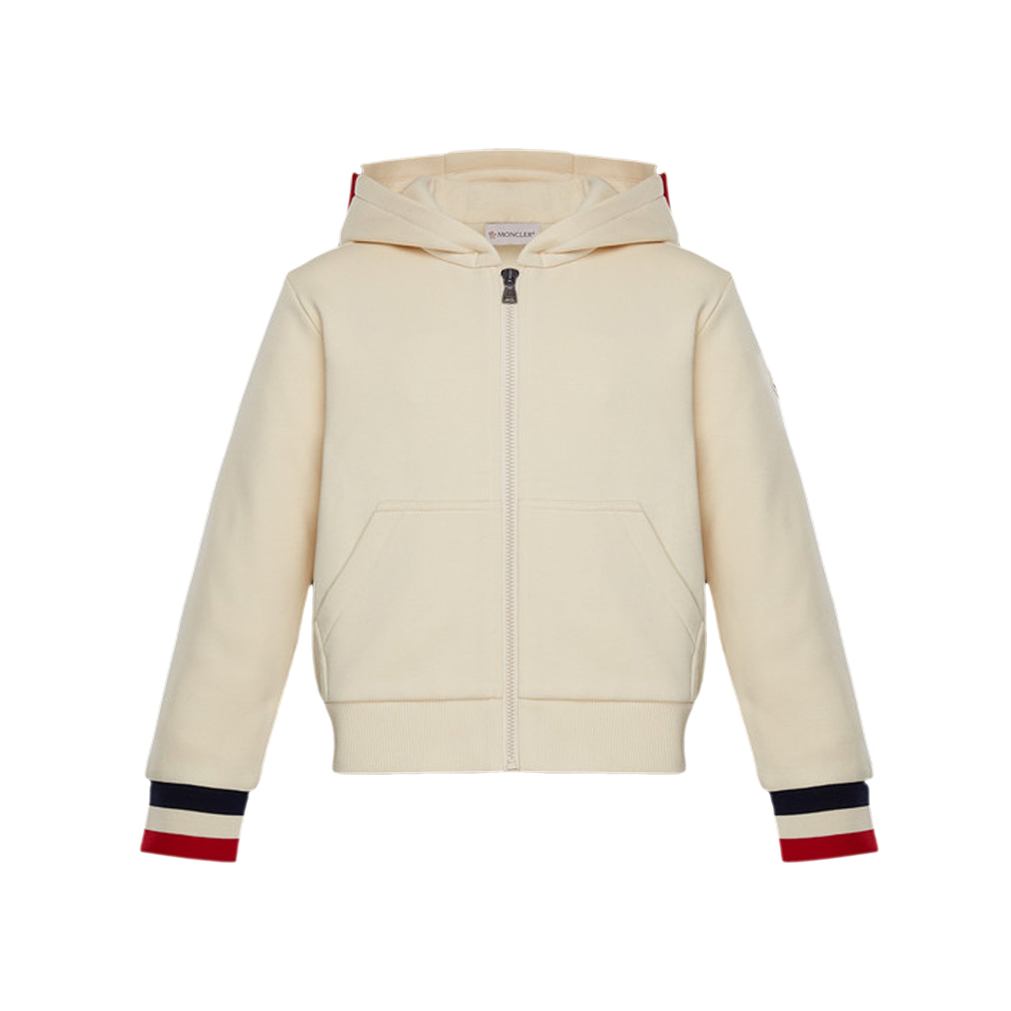 Girls White Cotton Cardigan