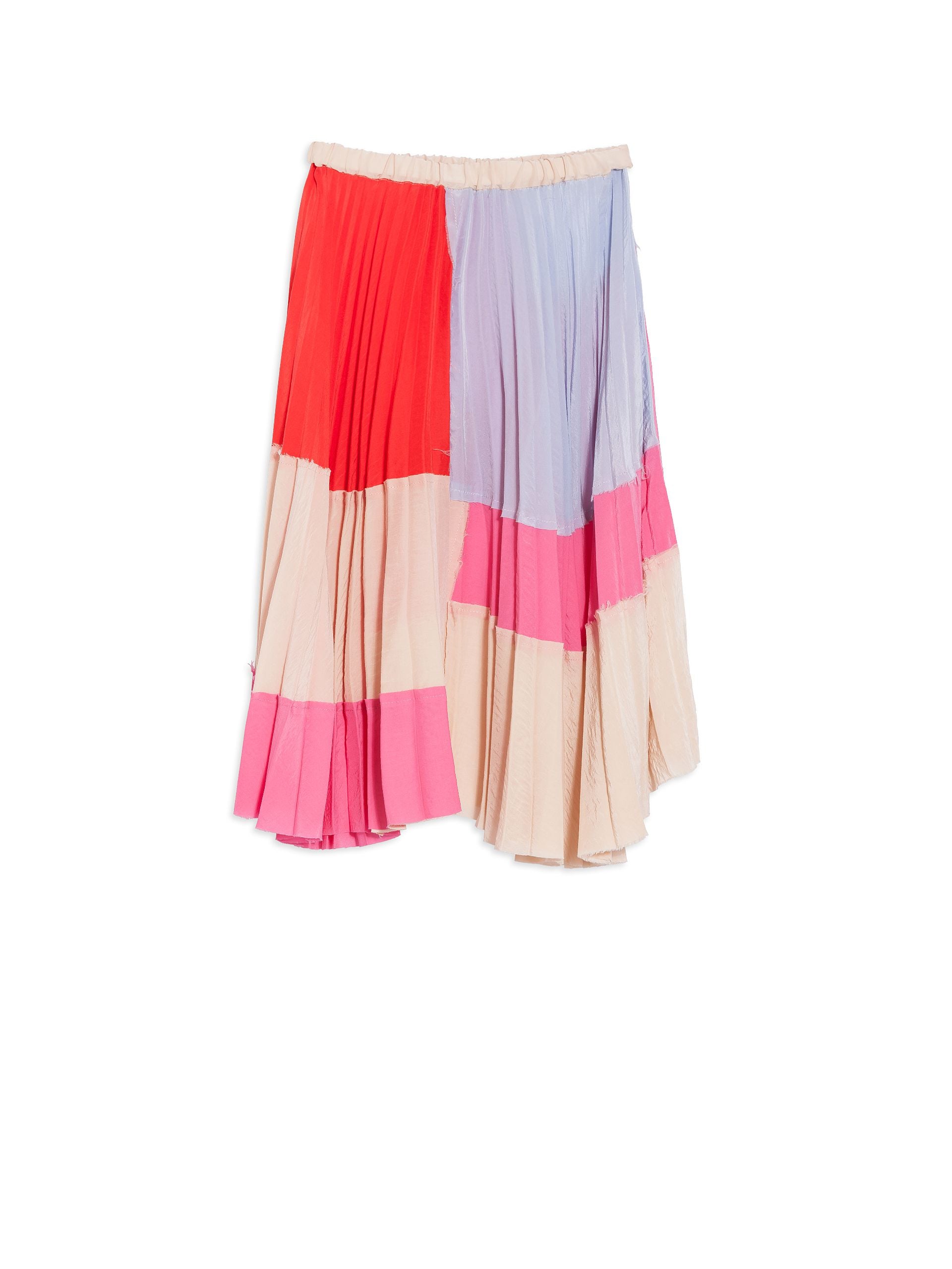 Girls Pink Pleated Skirt