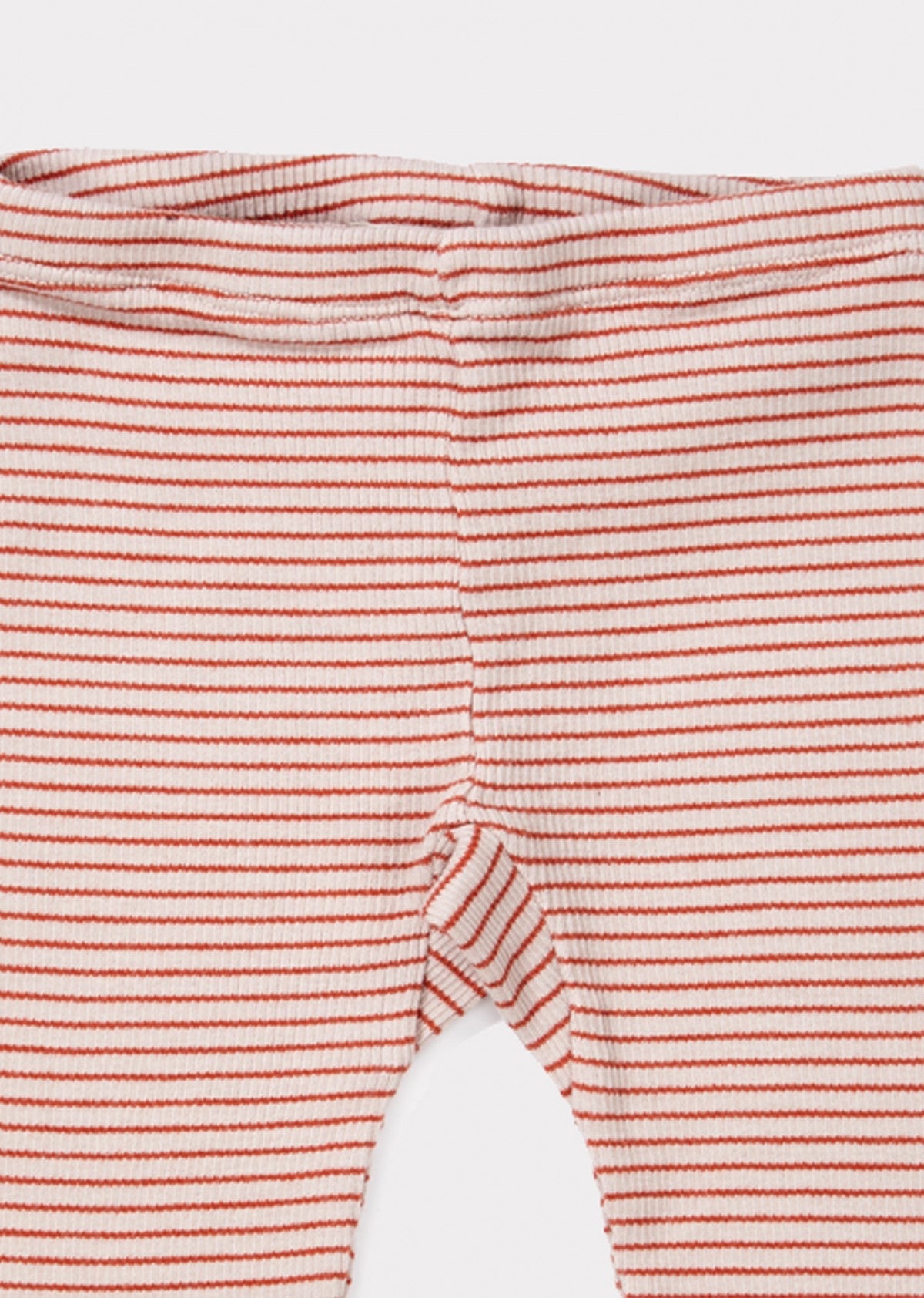Baby Girls Lavender & Rust Cotton Trousers