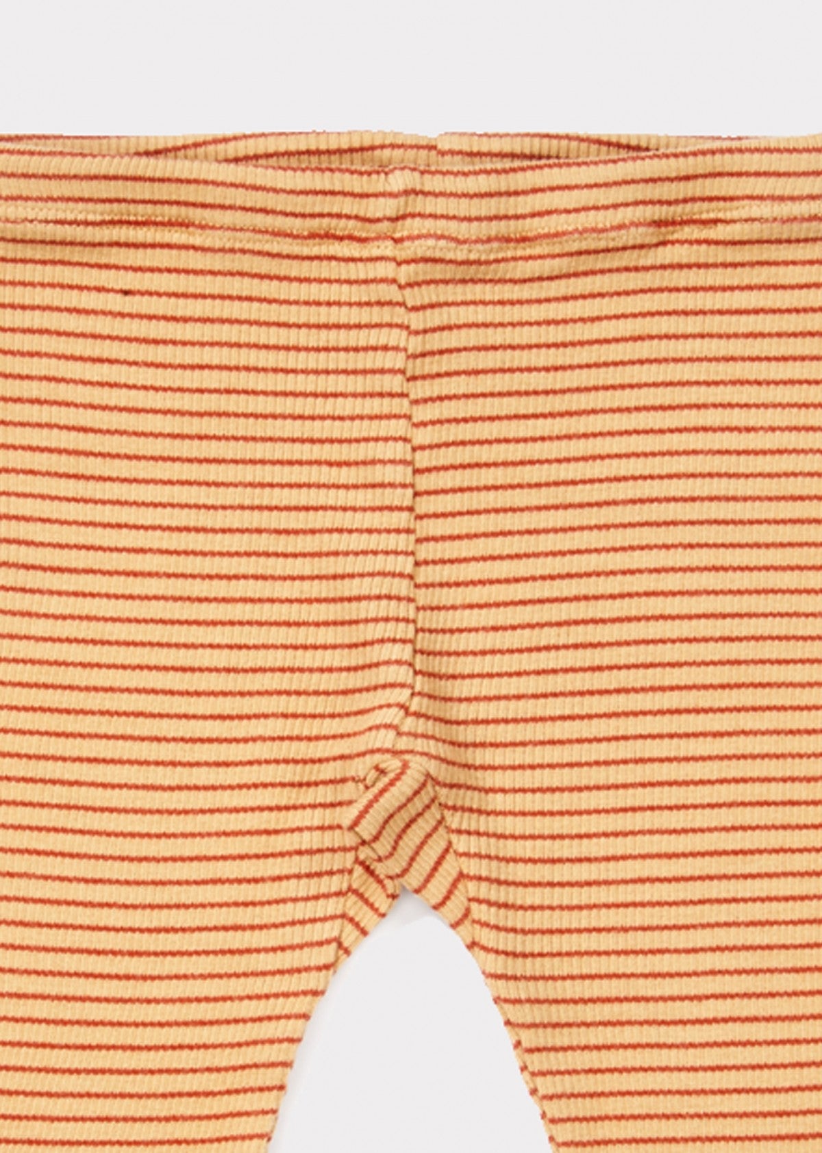 Baby Girls Camel & Rust Cotton Trousers