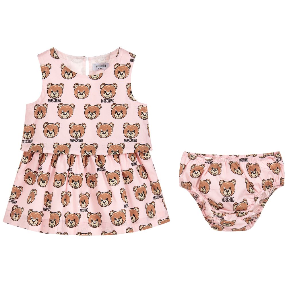 Baby Girls Teddy Dress Sets