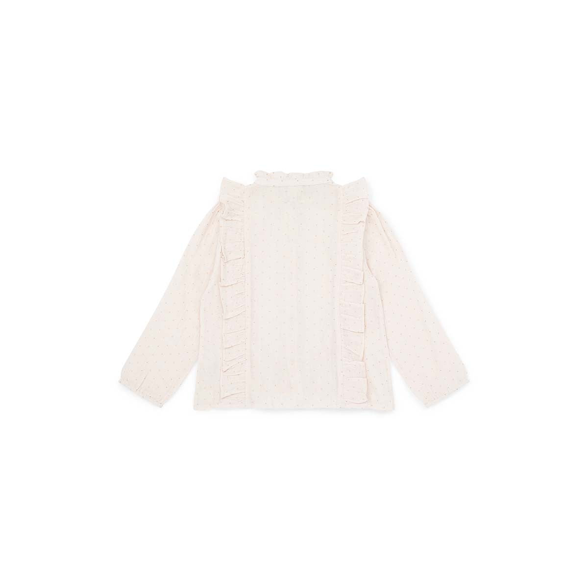 Girls Pink Cotton Shirt