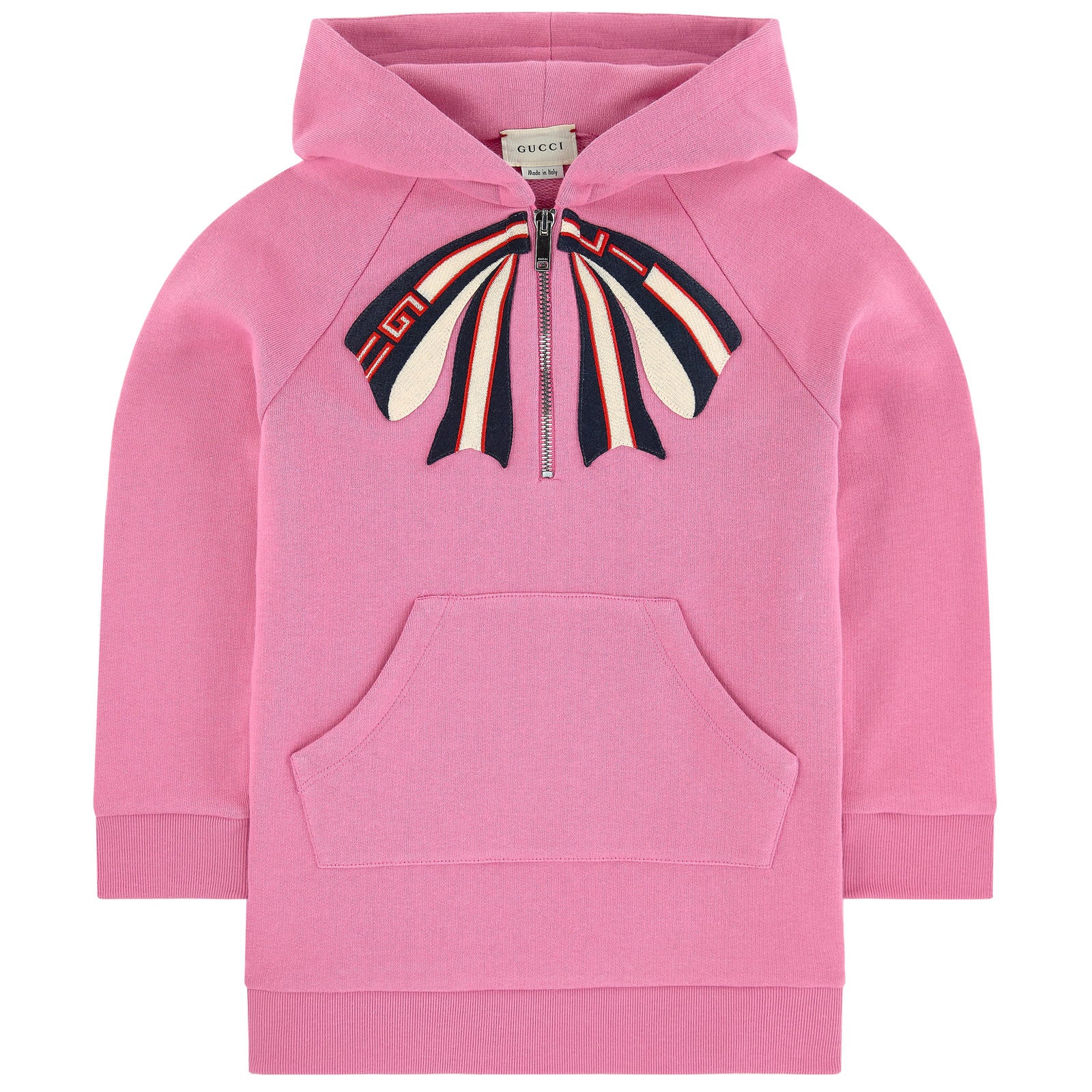 Girls Pink Cotton Sweatshirt