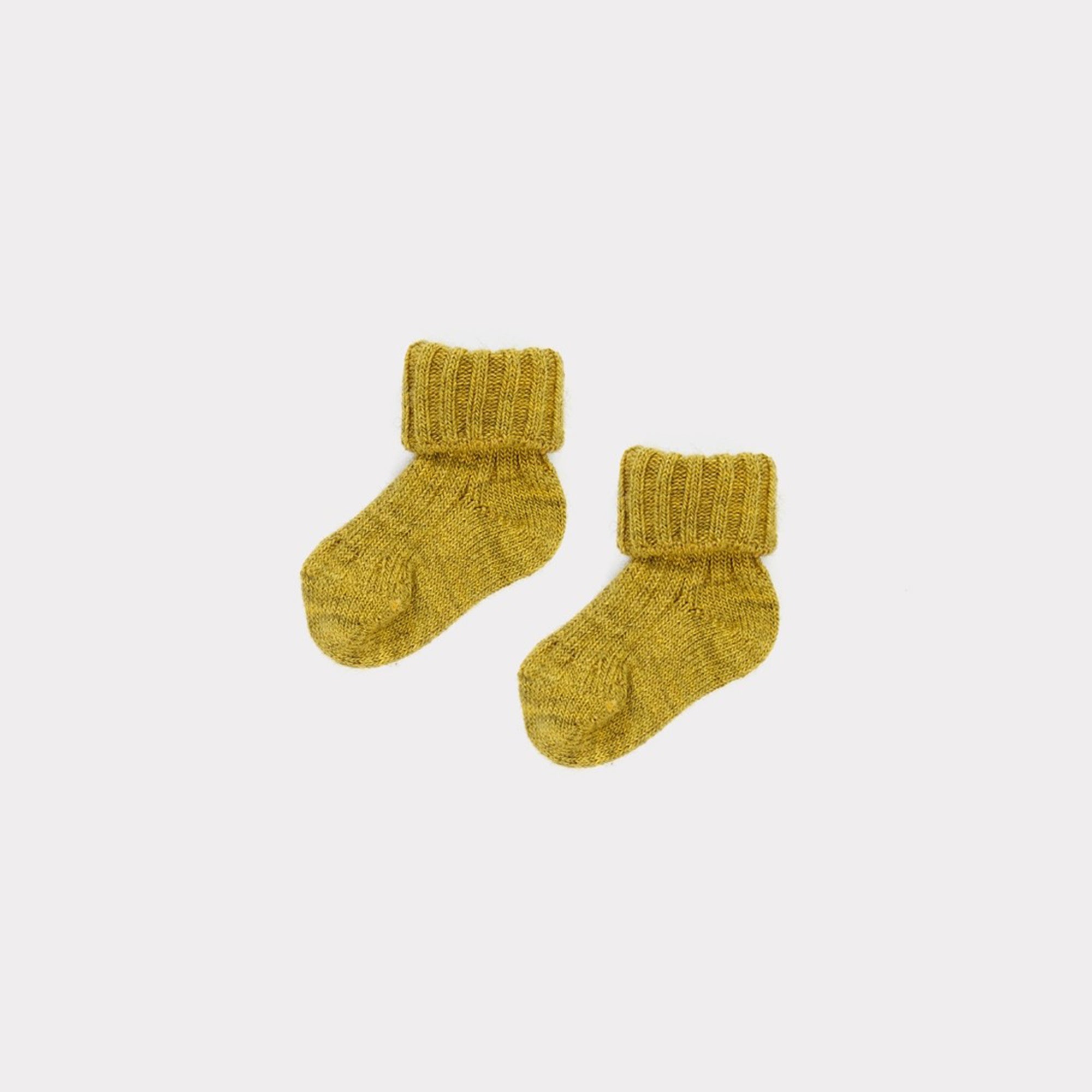 Baby Golden Straw Cotton Socks