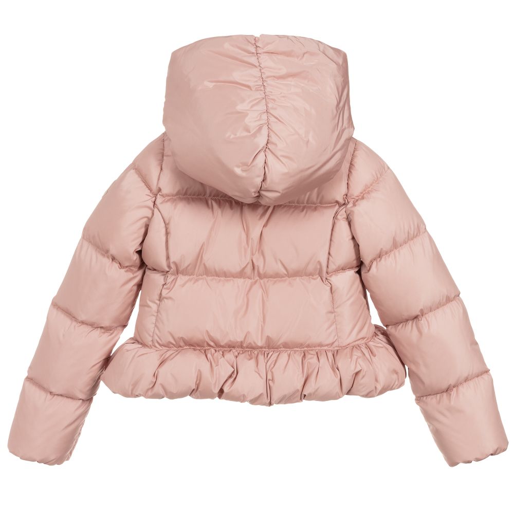 Girls Pink "CAYOLLE" Padded Down Coat