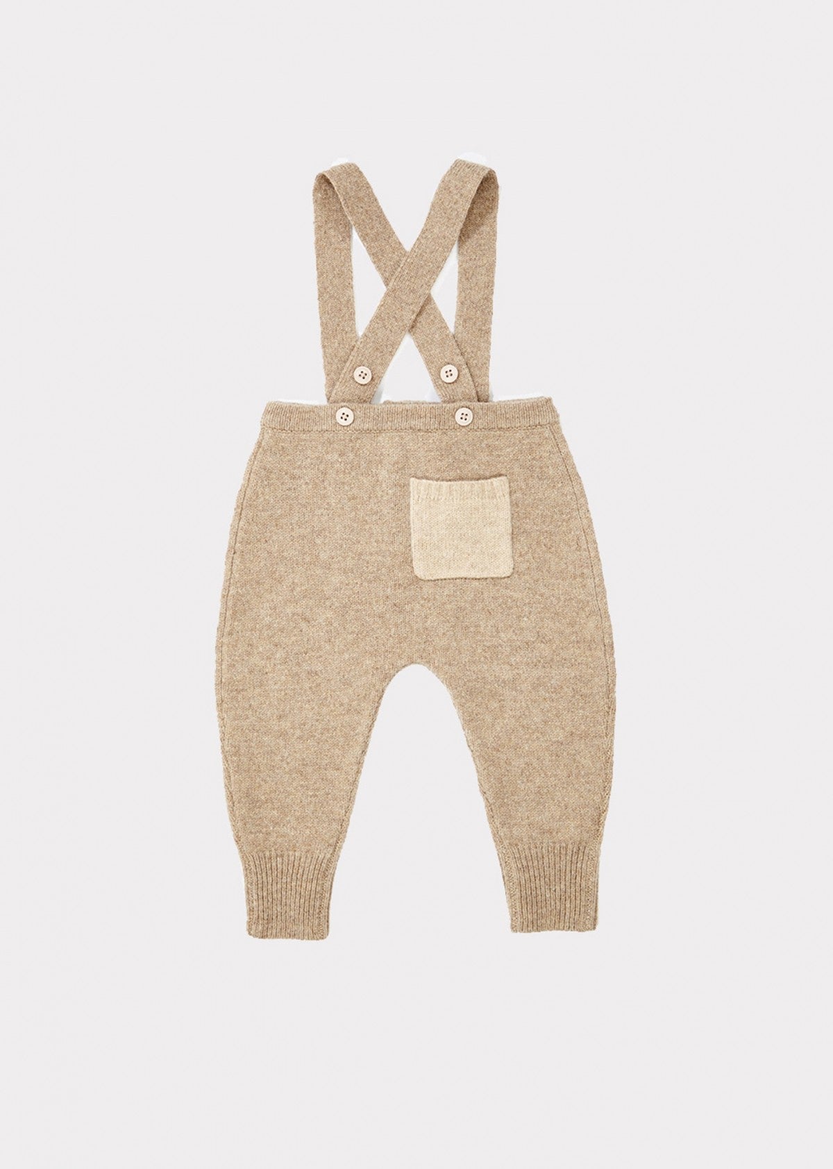 Baby Girls Camel Wool Trousers