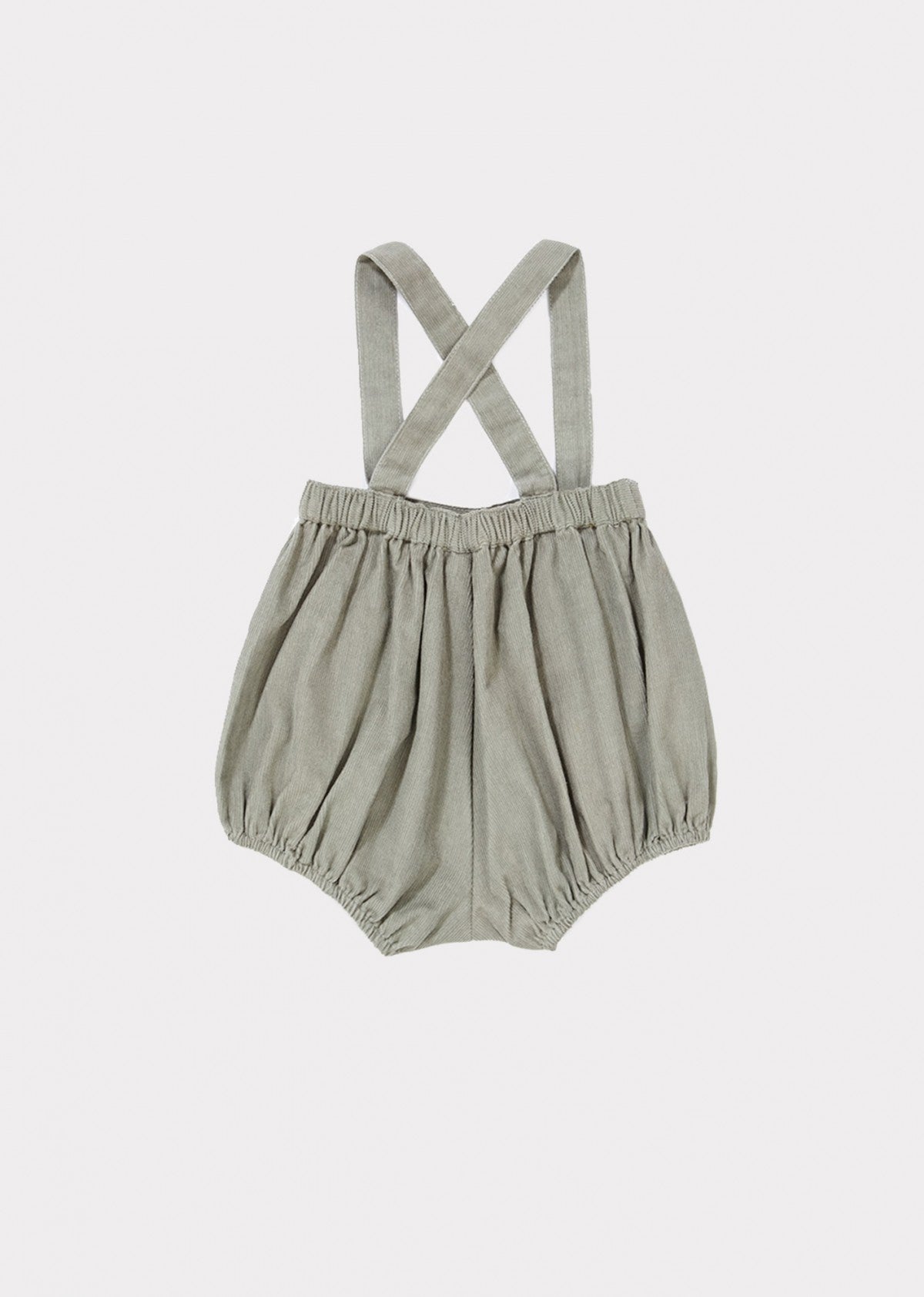Baby Girls Light Blue Cotton Shorts