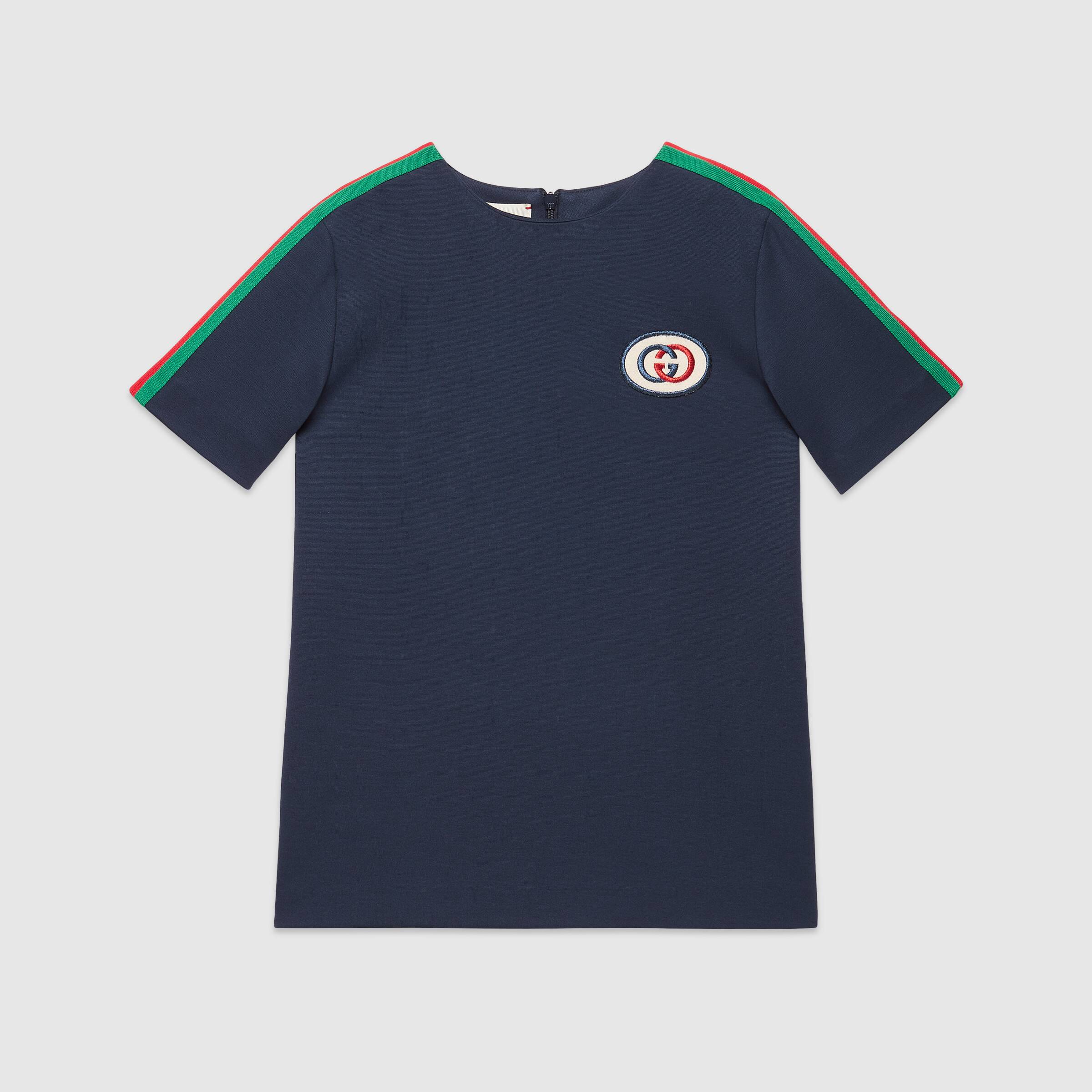 Girls Blue Logo T-shirt