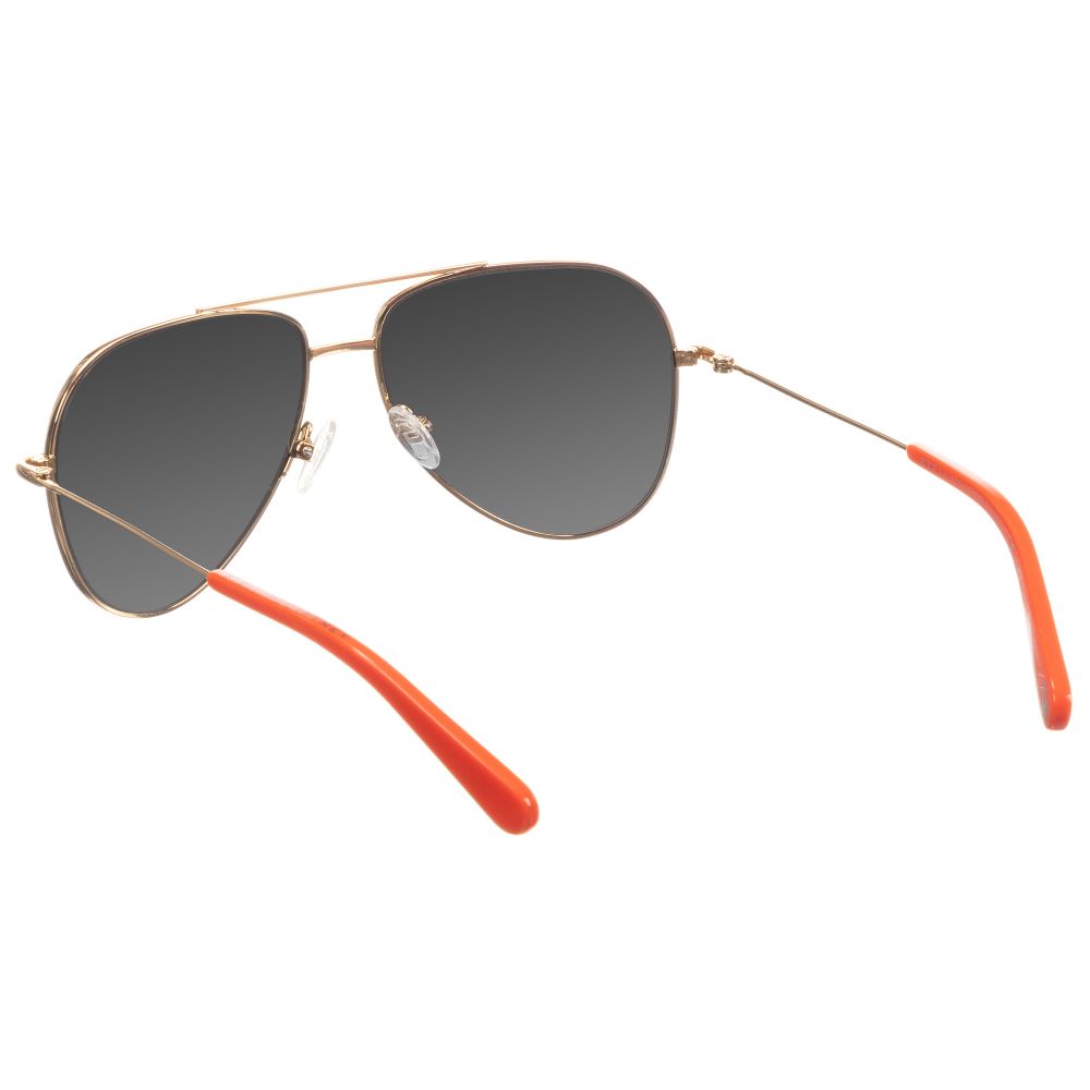 Gold Aviator Sunglasses