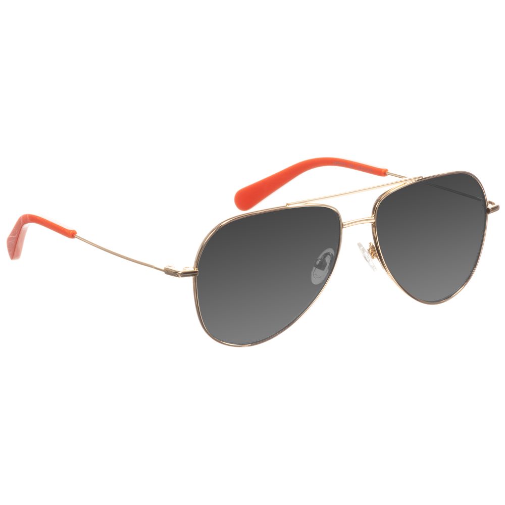 Gold Aviator Sunglasses