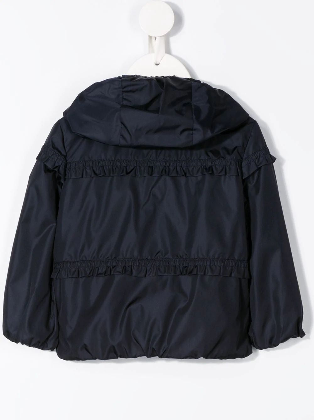 Baby Girls Navy Hooded Jacket