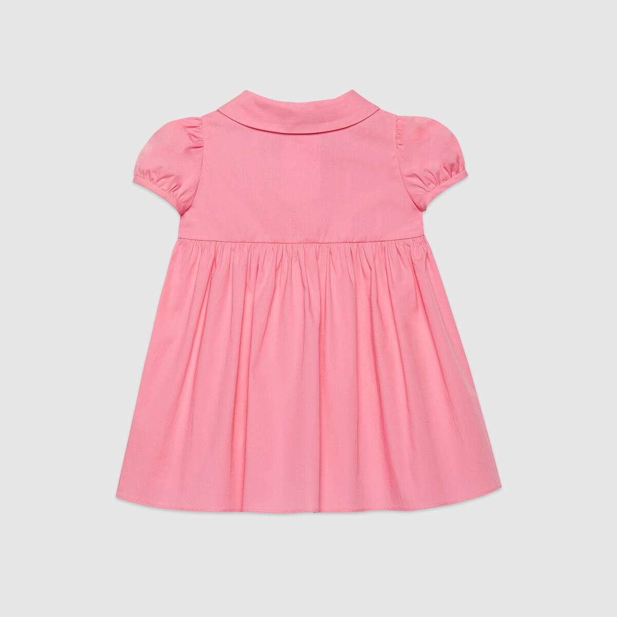Baby Girls Pink Bow-knot Cotton Dress