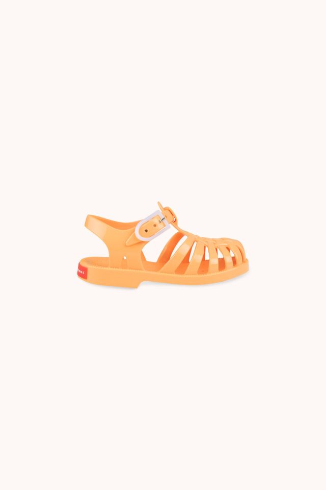 Girls Yellow Jelly Sandals