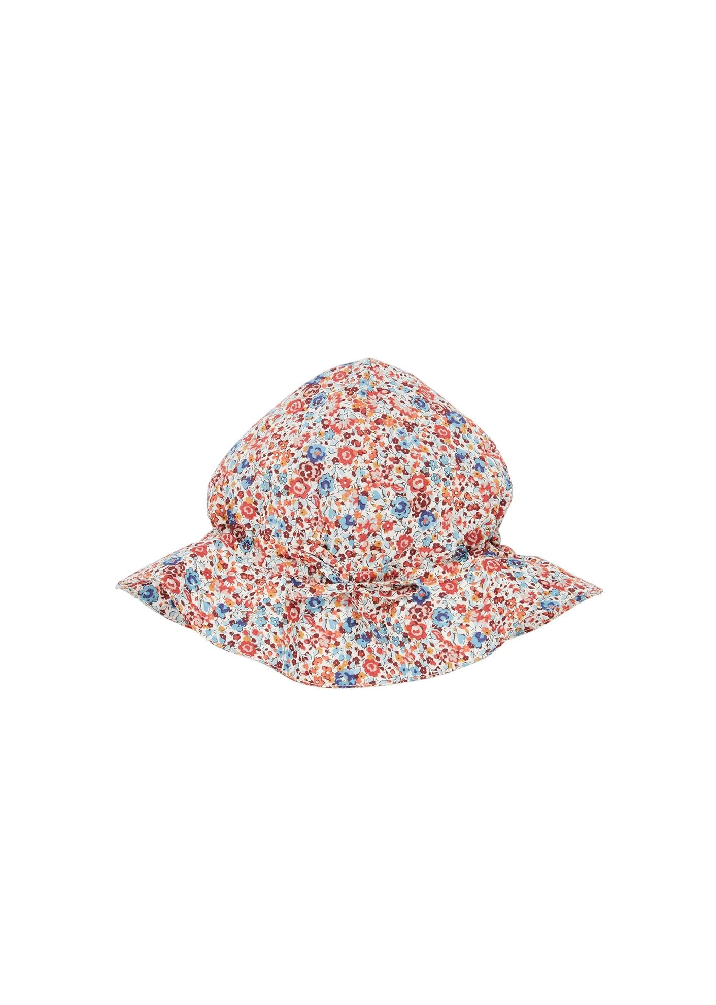 Girls Floral Sun Hat