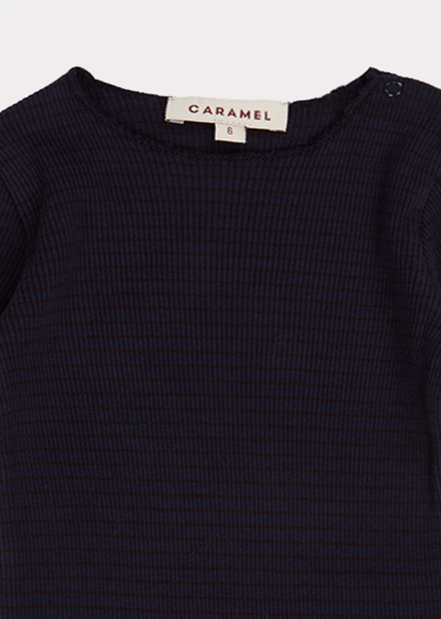 Baby Girls Navy Cotton Babysuit