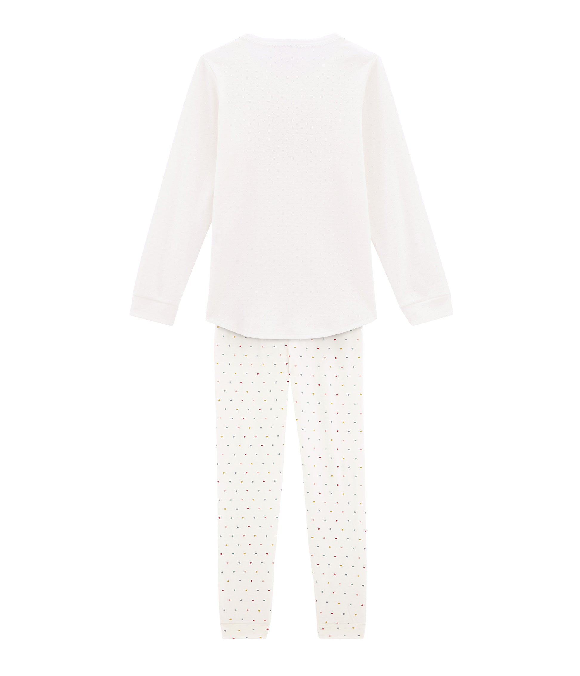Girls White Cotton Sets